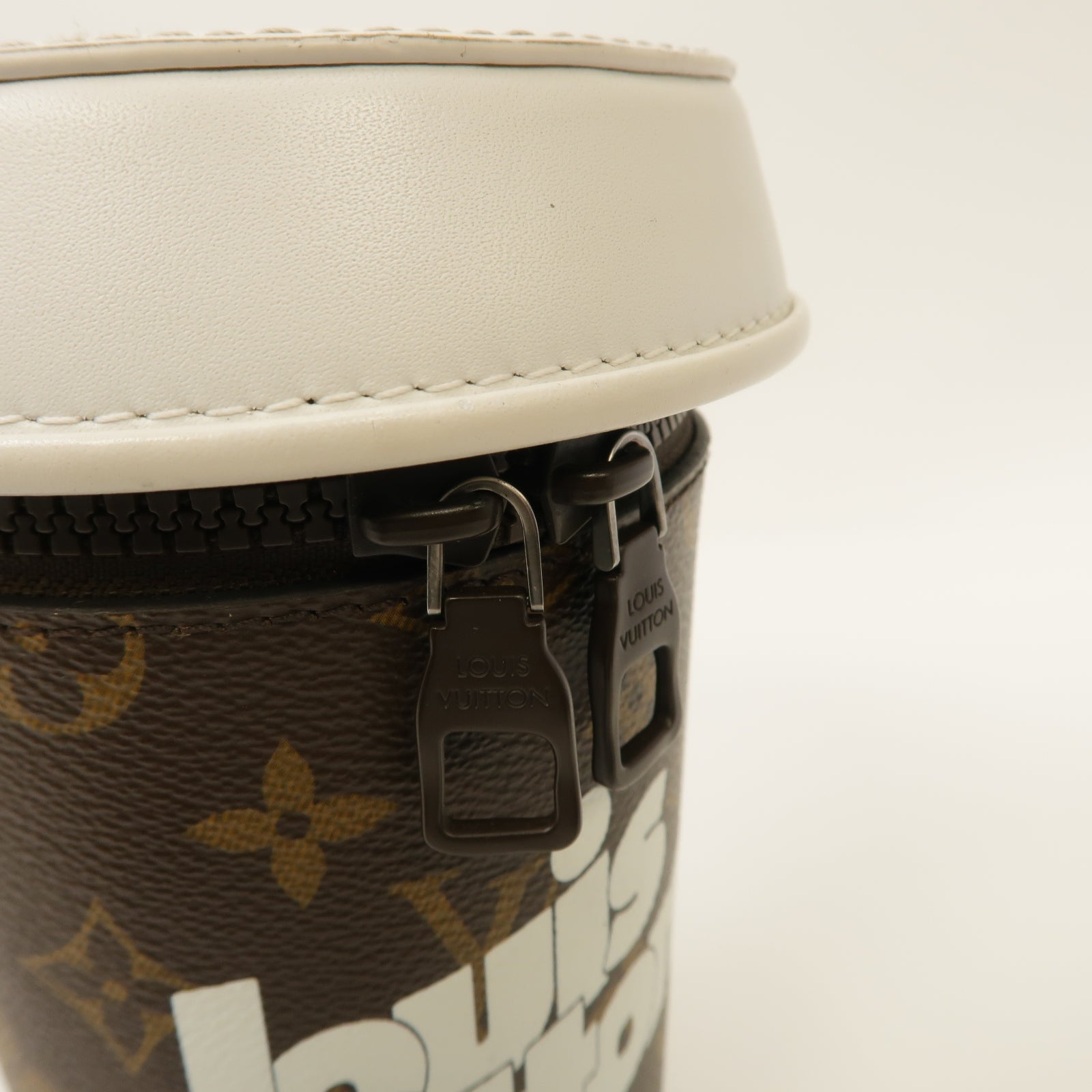 LOUIS VUITTON Monogram Coffee Cup肩背袋啡色