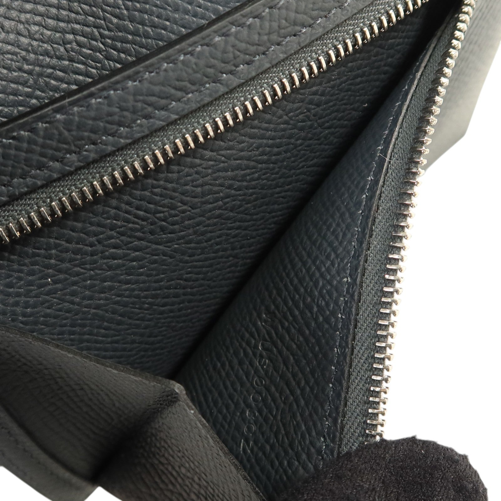 HERMES Epsom皮革Bearn Wallet銀扣錢包Grie Misty