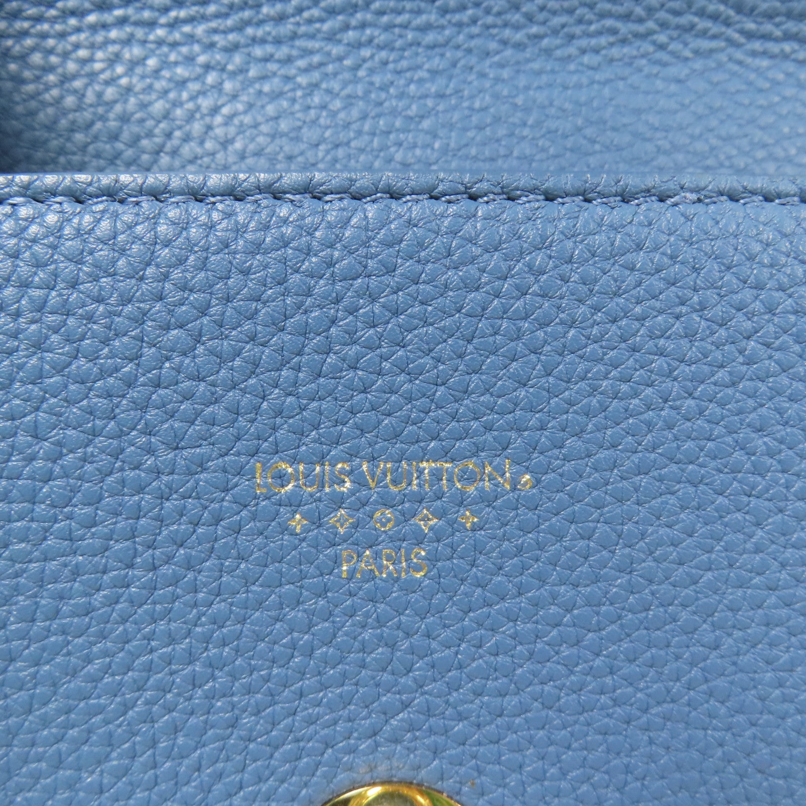 LOUIS VUITTON 牛皮皮革Pont 9 Soft PM金扣肩背袋