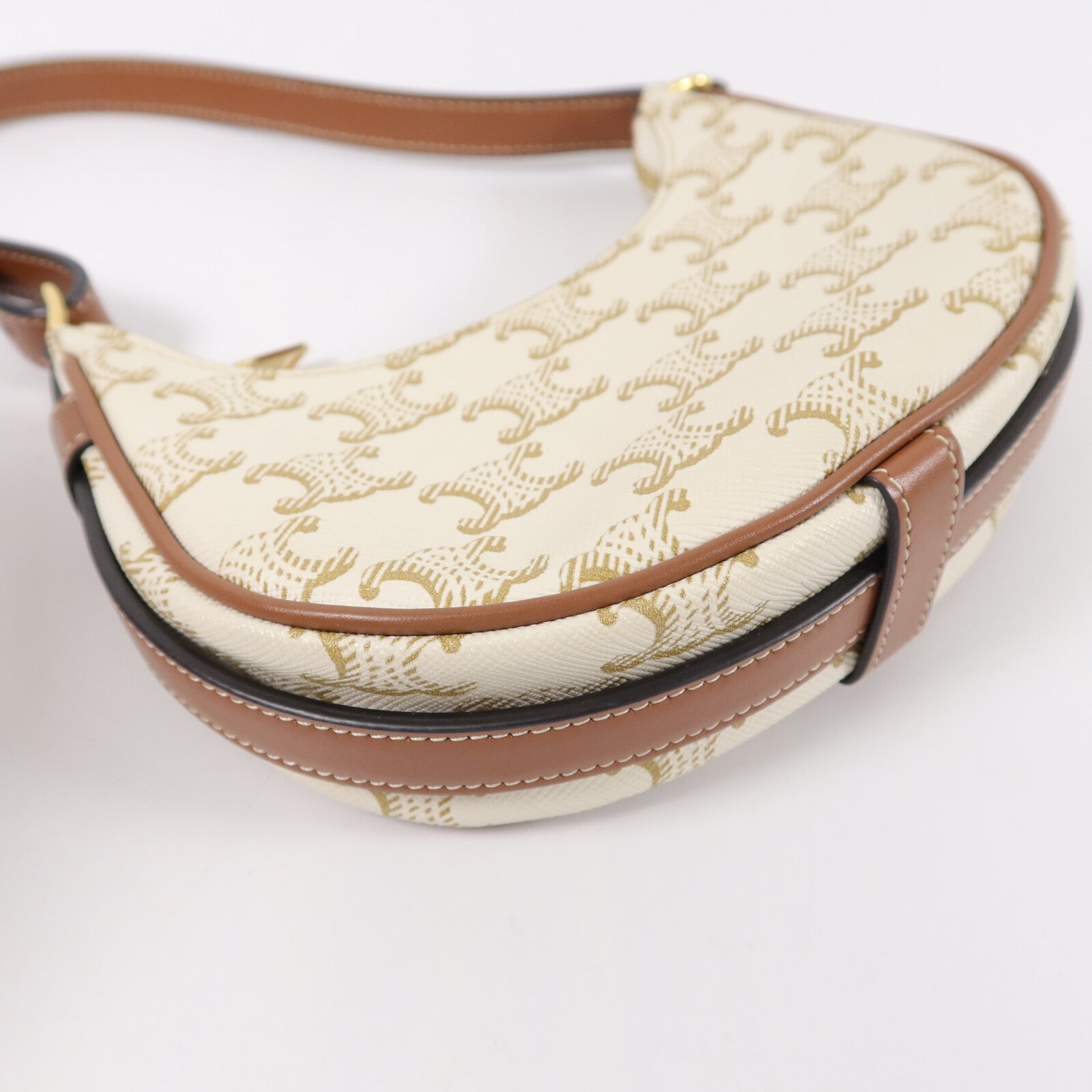 CELINE 塗層帆布Mini Ava Bag肩背袋
