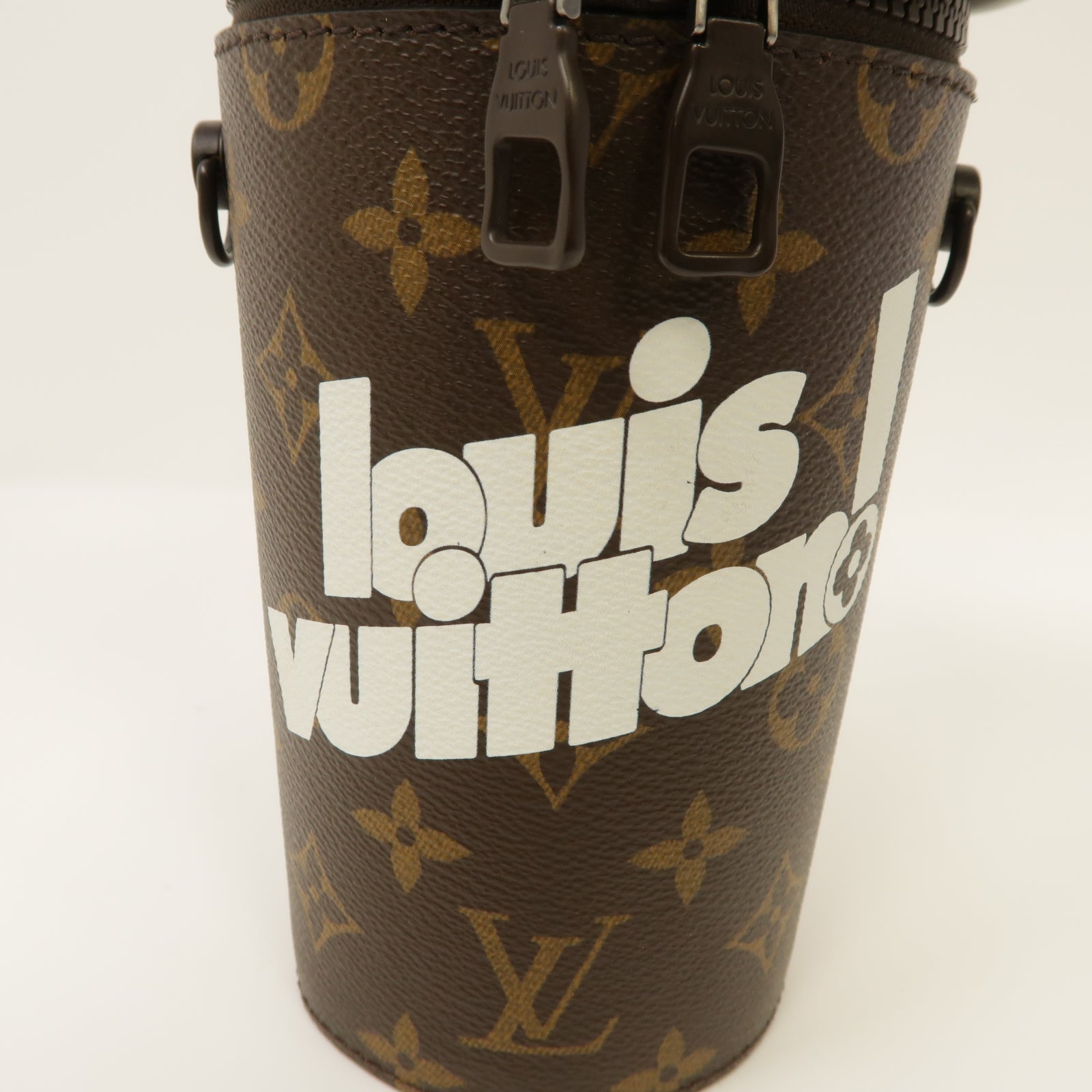 LOUIS VUITTON Monogram Coffee Cup肩背袋啡色