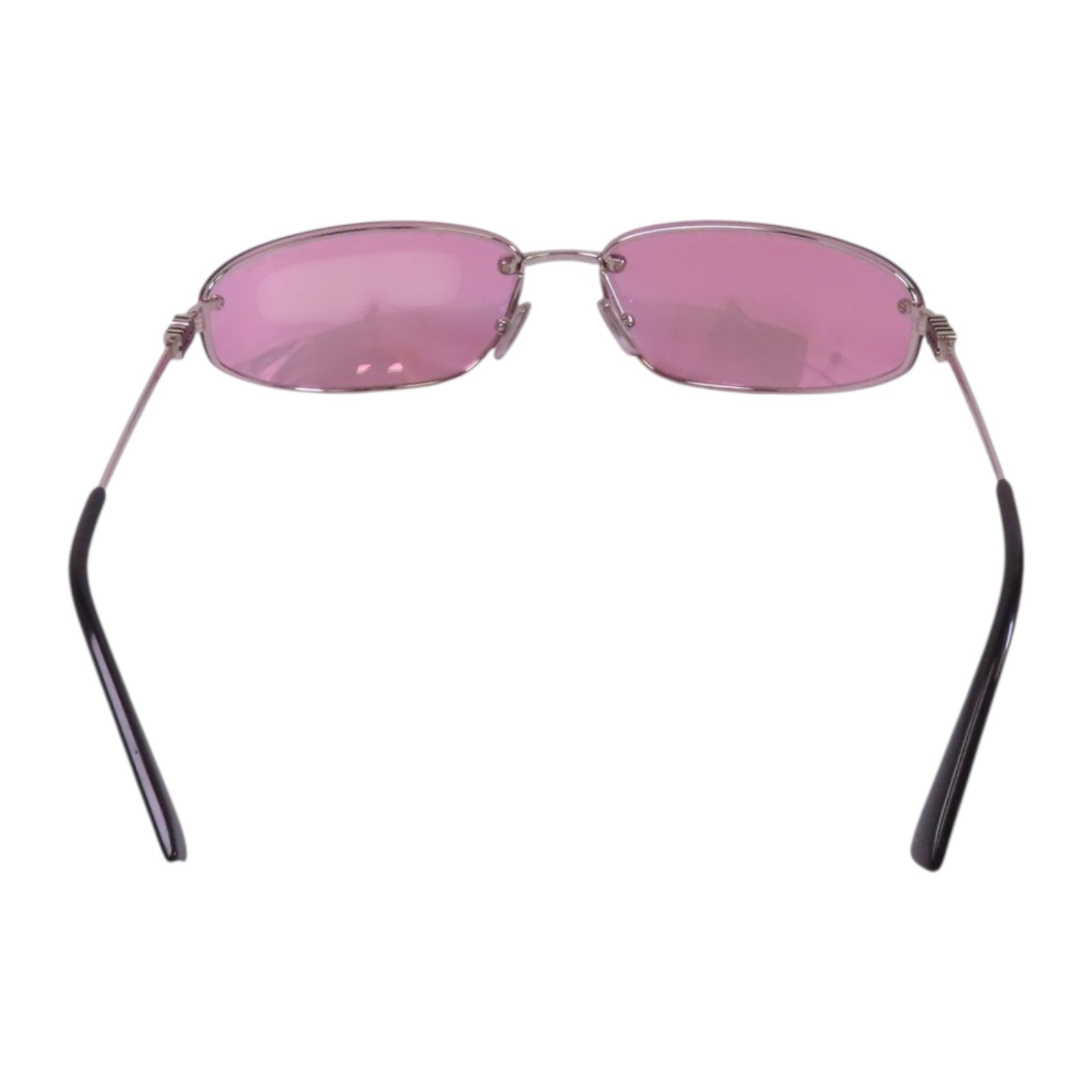 Miu Miu PVC/金屬Sunglasses銀扣太陽眼鏡