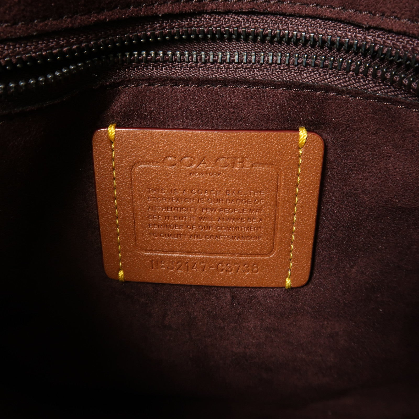 COACH 【激減優惠】牛皮皮革Beat Saddle肩背袋