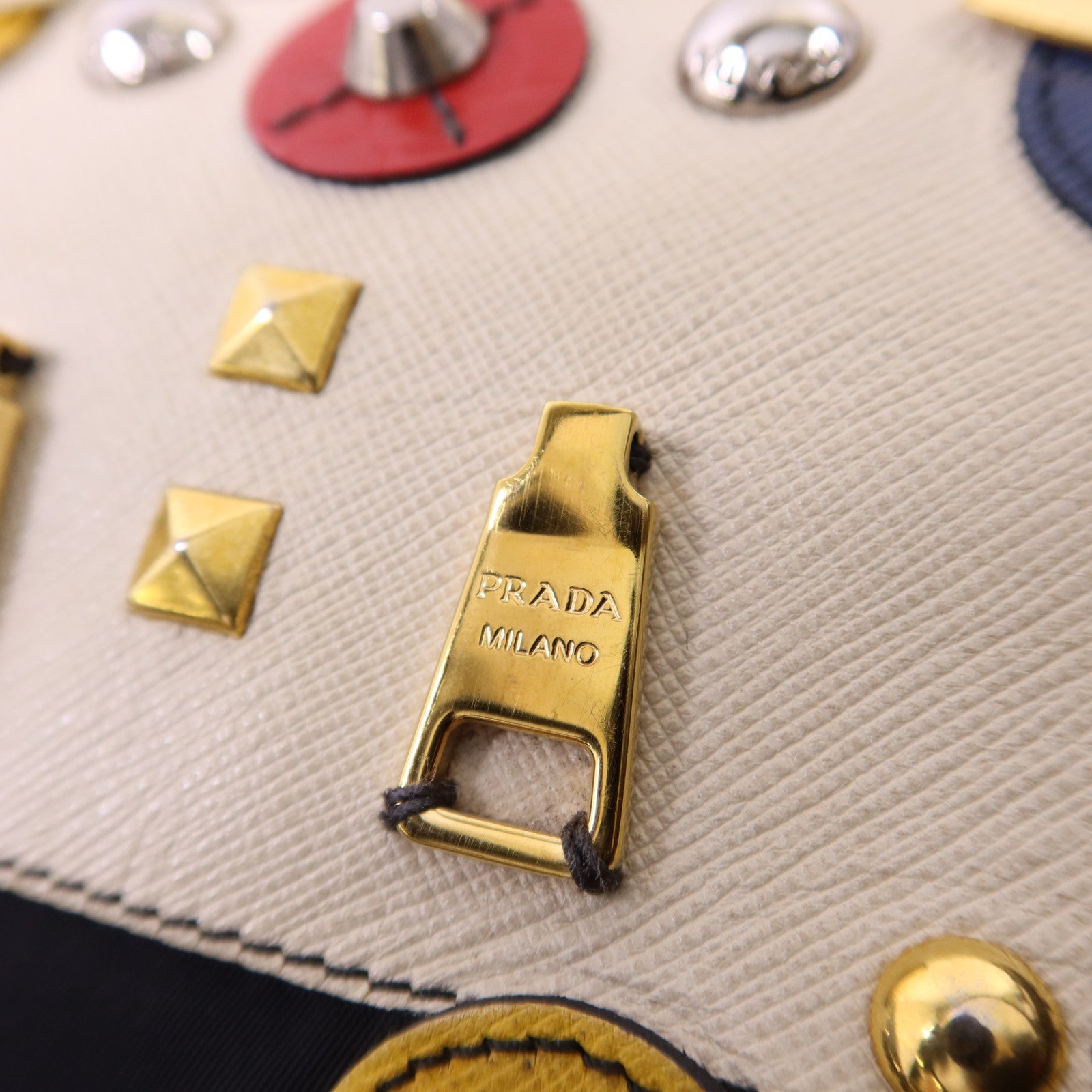 PRADA 尼龍Robot Tote Bag金扣手挽袋1BG052