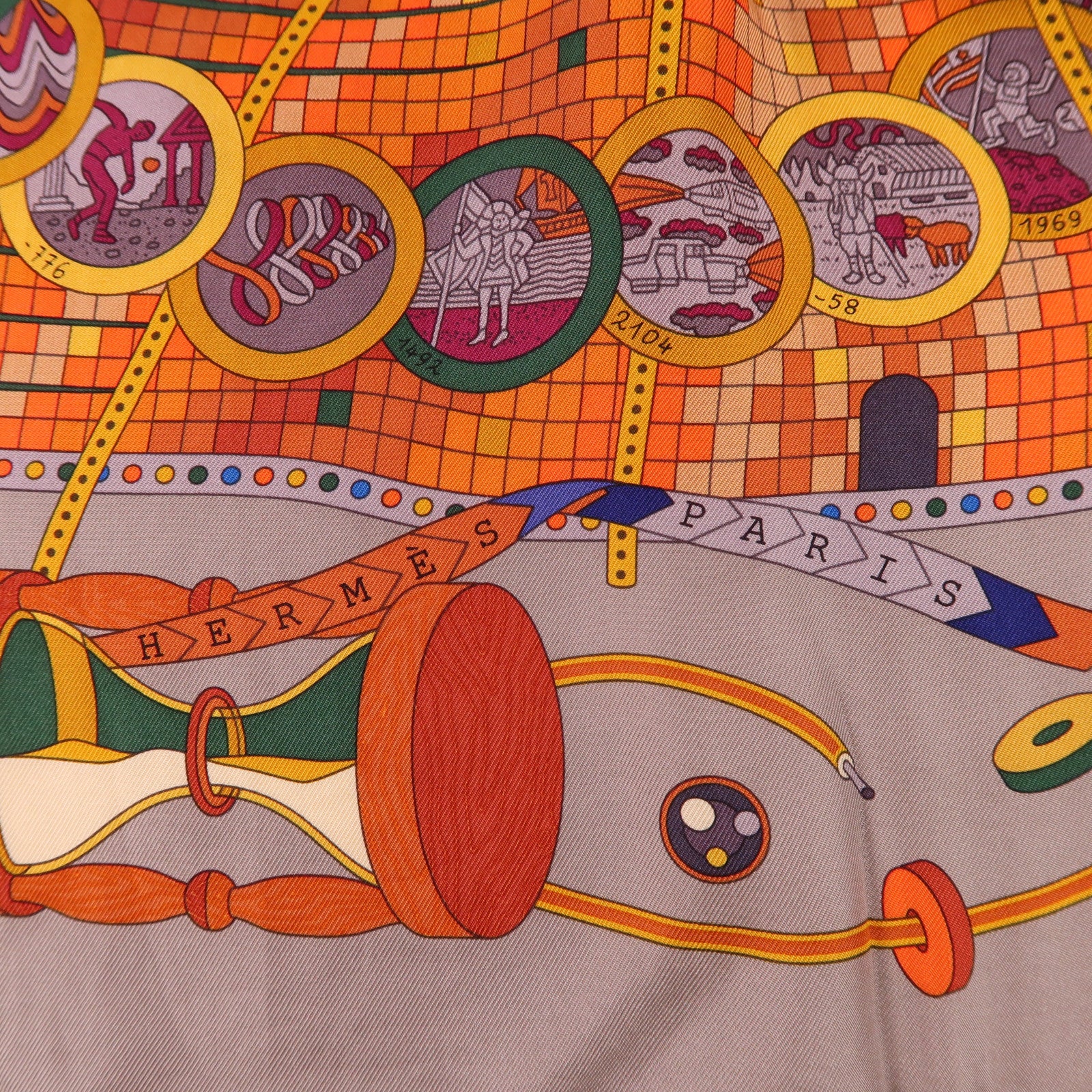 HERMES 絲質Scarf絲巾