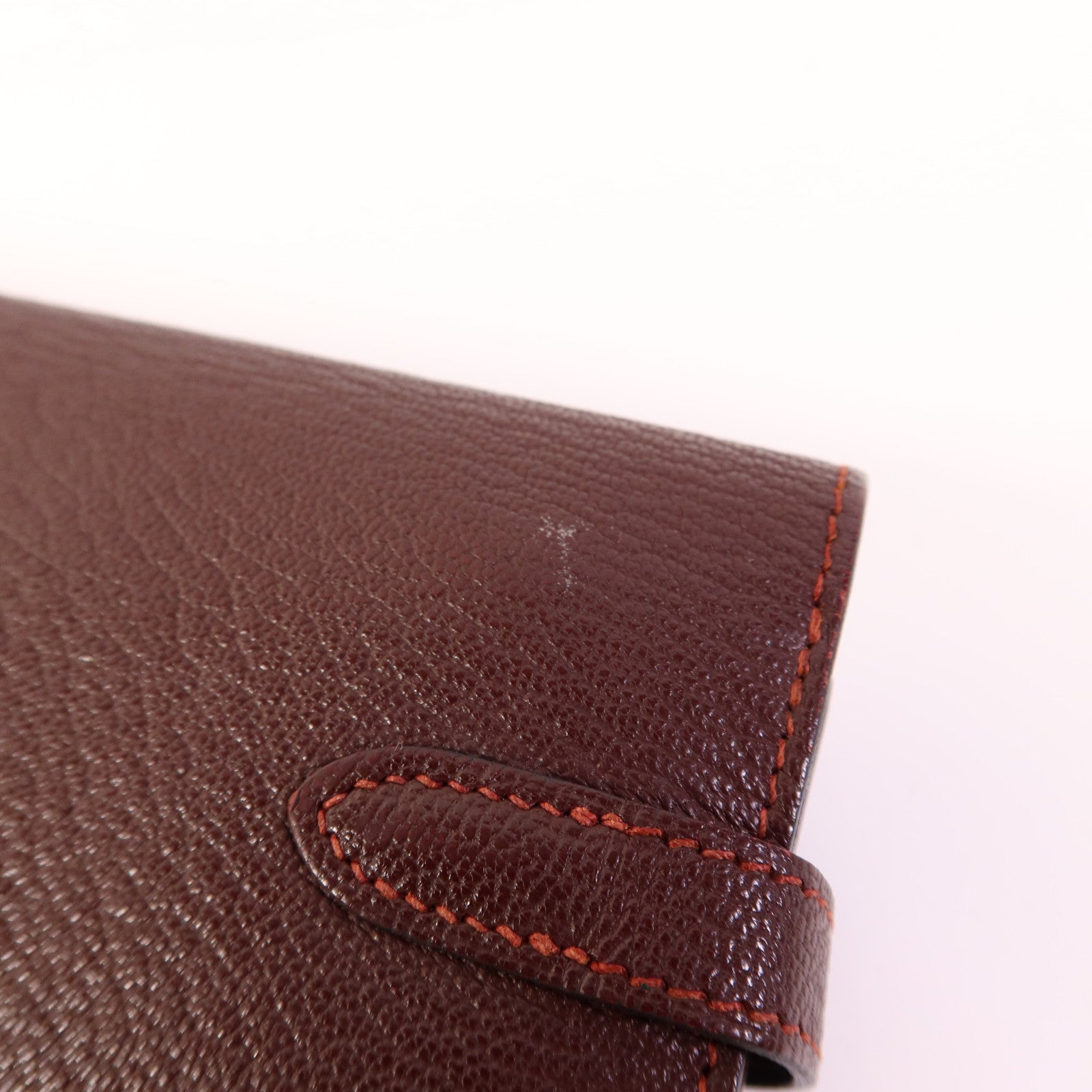 HERMES Chevre皮革Kelly Long Wallet金扣長錢包