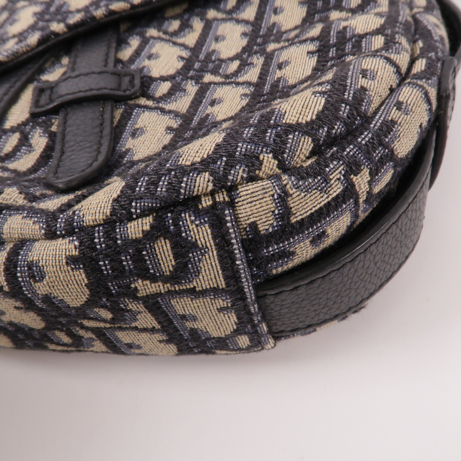 Dior 帆布Saddle Messenger Bag手挽肩背兩用袋