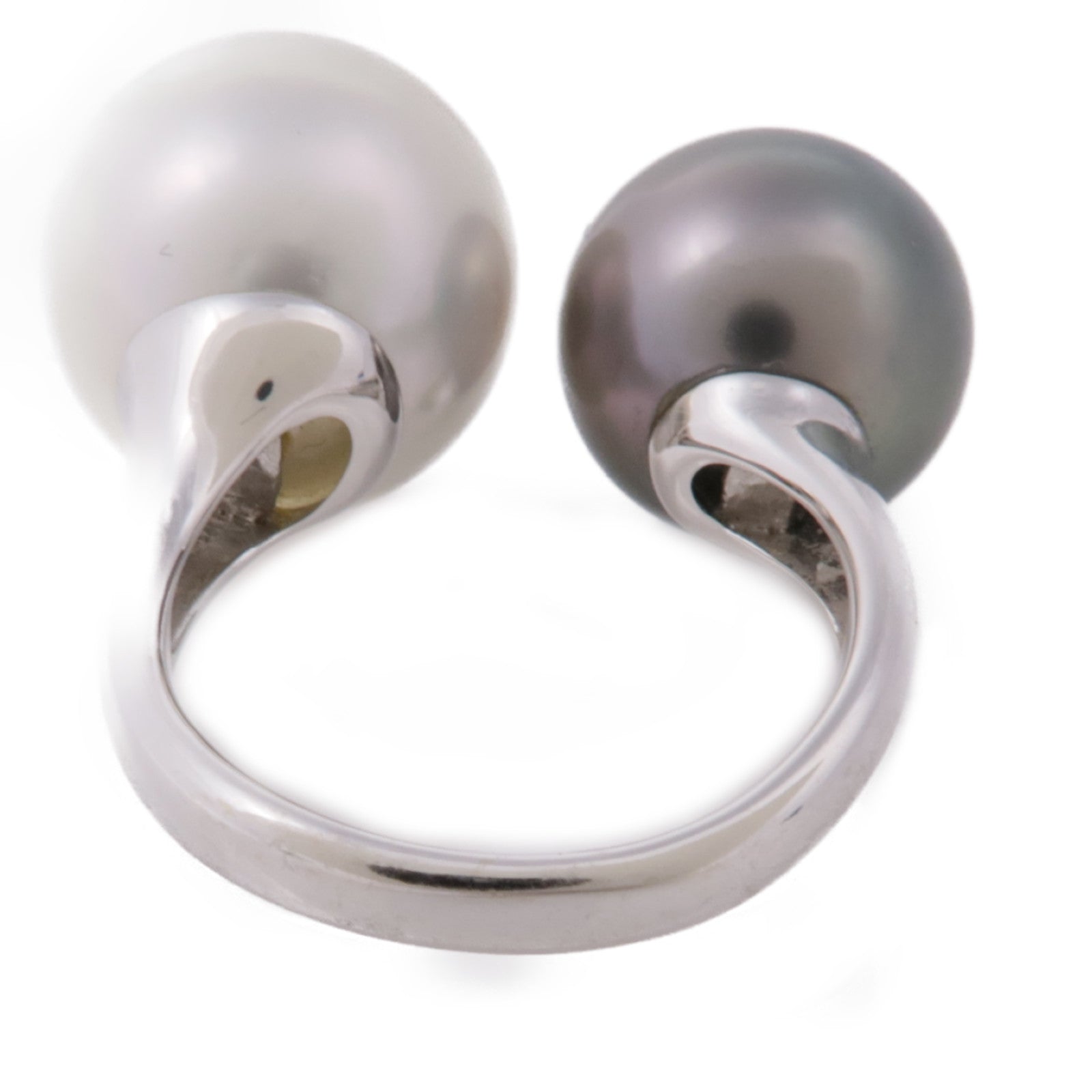 JEWELRY 【激減優惠】18K白金Pearl Ring珍珠戒指US#5.25