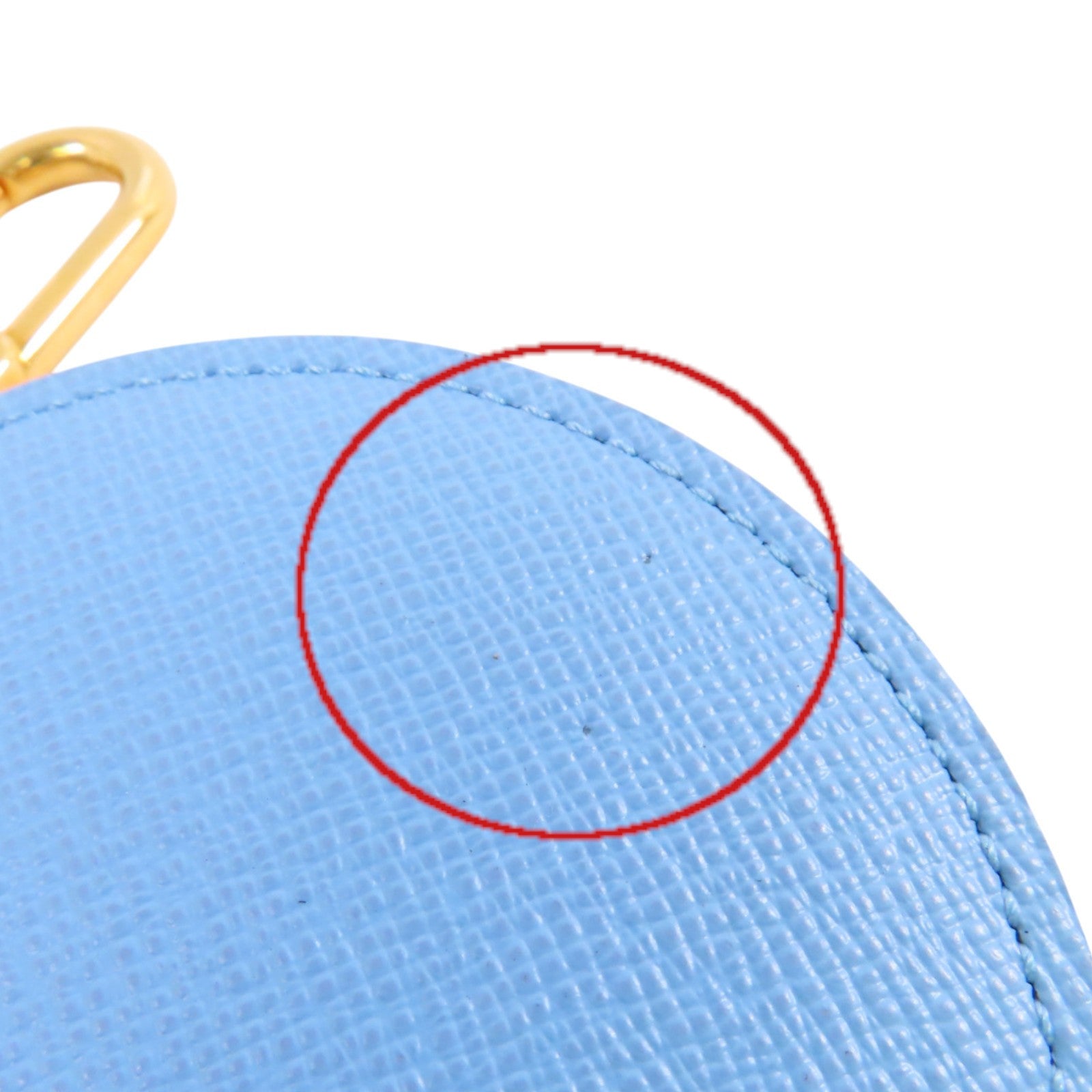 LOUIS VUITTON LV GHW Portefeuille Penguin Charm M62751 Damier Ebene