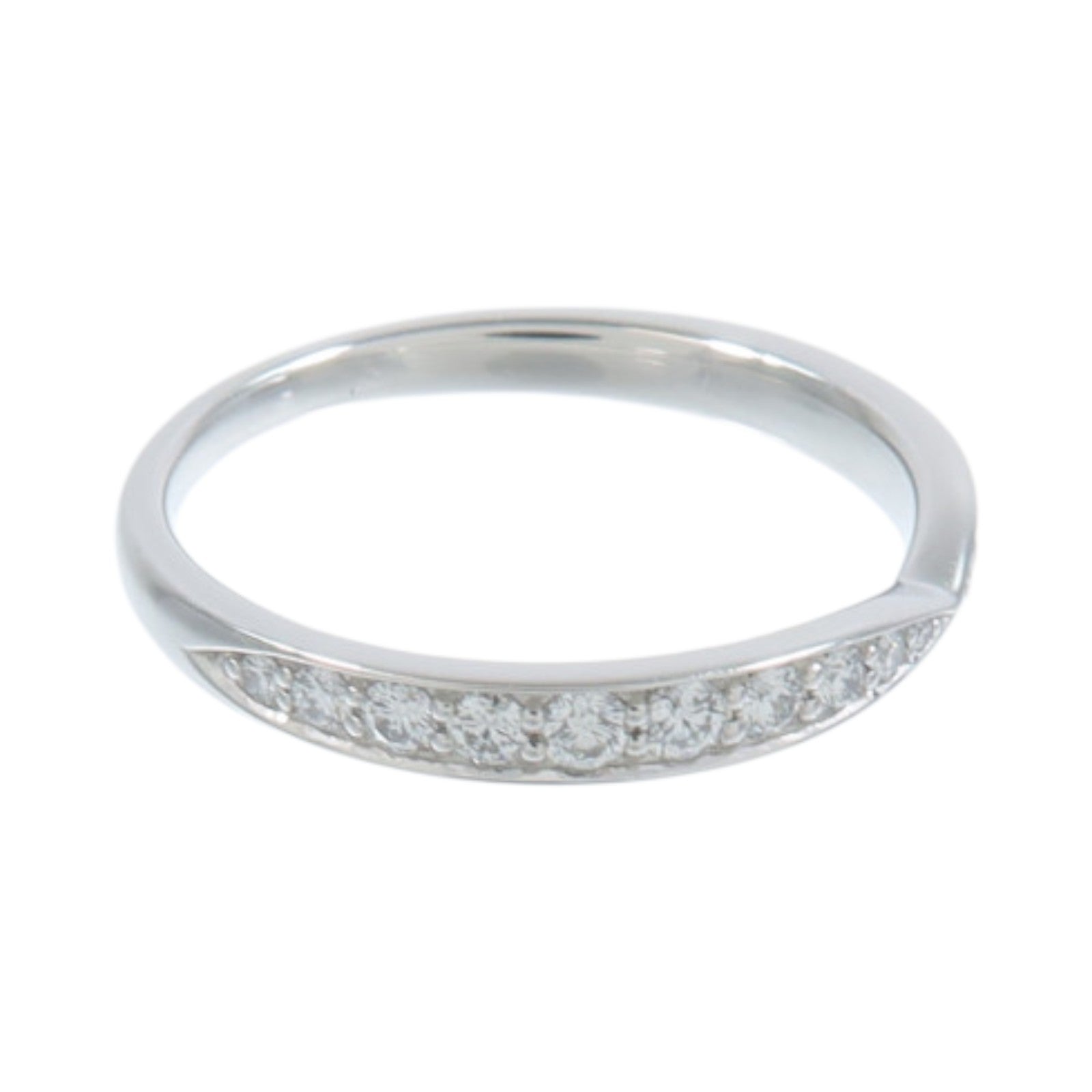 TIFFANY＆CO PT950鉑金Harmony Ring Diamond鑽石戒指