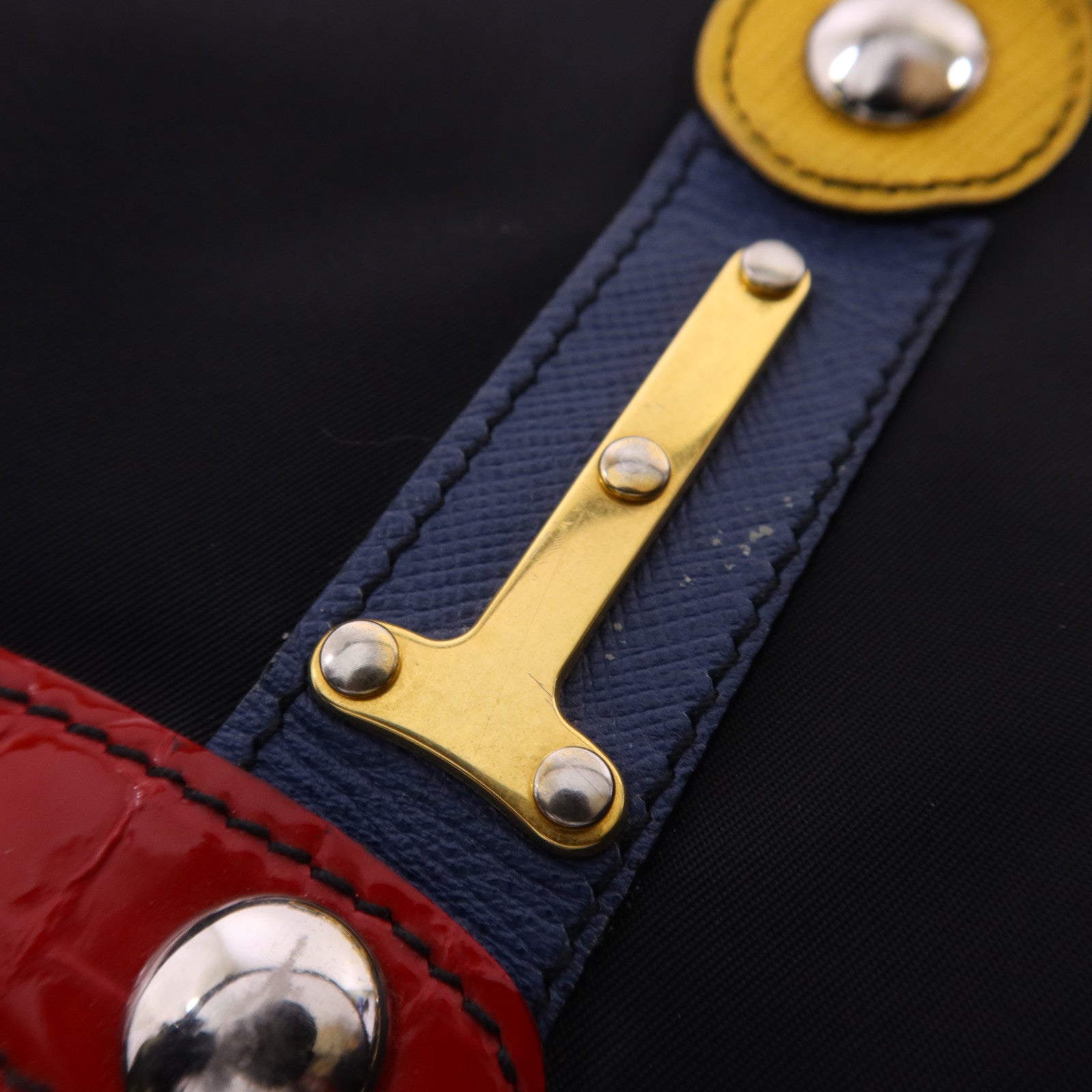 PRADA 尼龍Robot Tote Bag金扣手挽袋1BG052