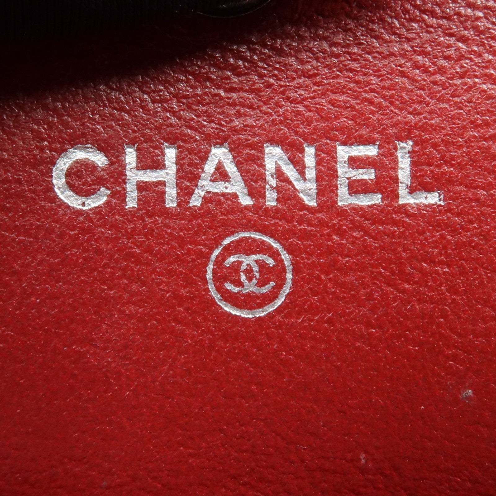 CHANEL 【激減優惠】羊皮皮革Long Wallet銀扣長錢包