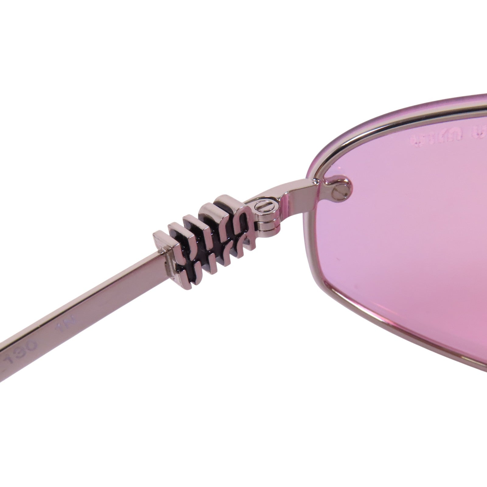 Miu Miu PVC/金屬Sunglasses銀扣太陽眼鏡