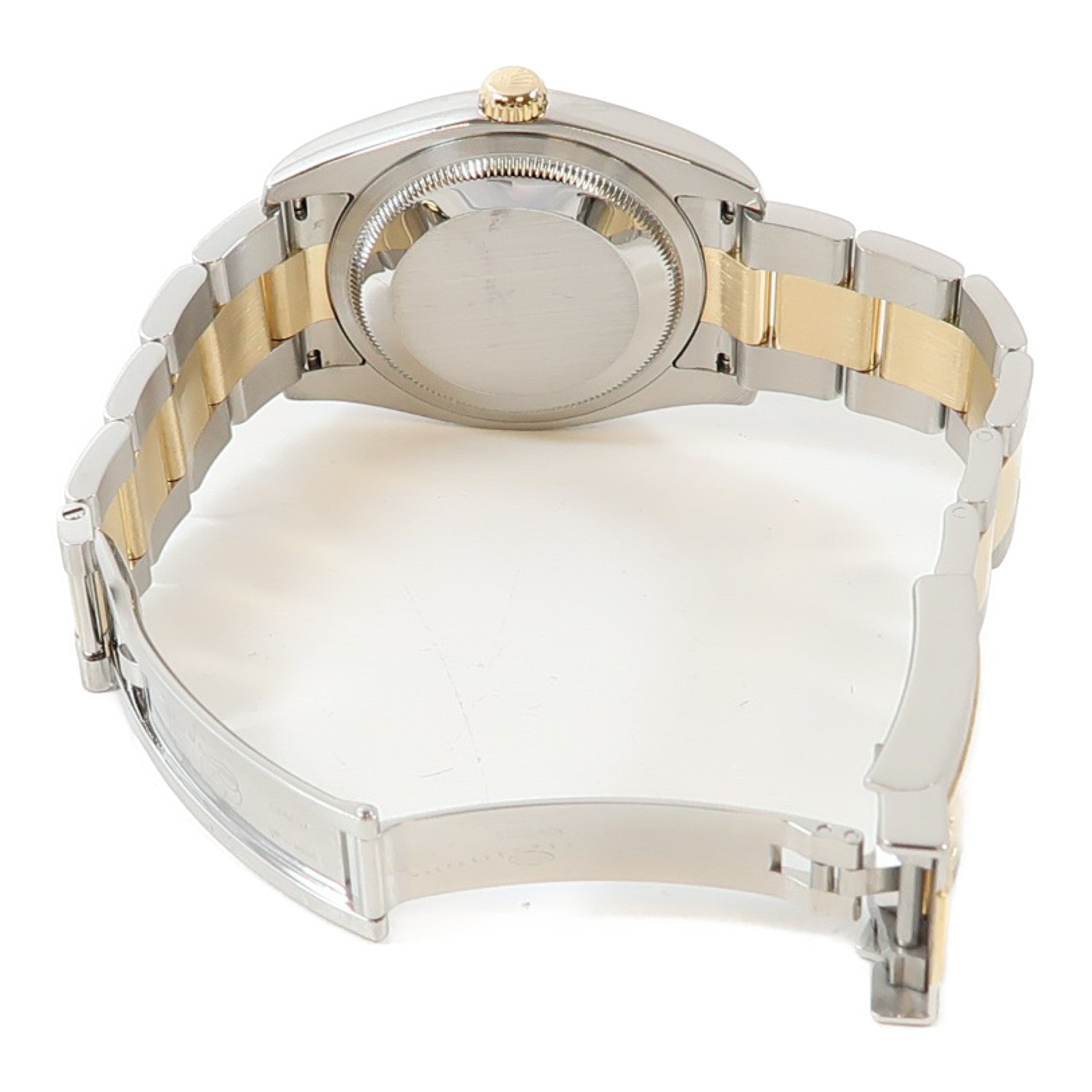 ROLEX Datejust 18K黃金/不鏽鋼手錶自動機芯