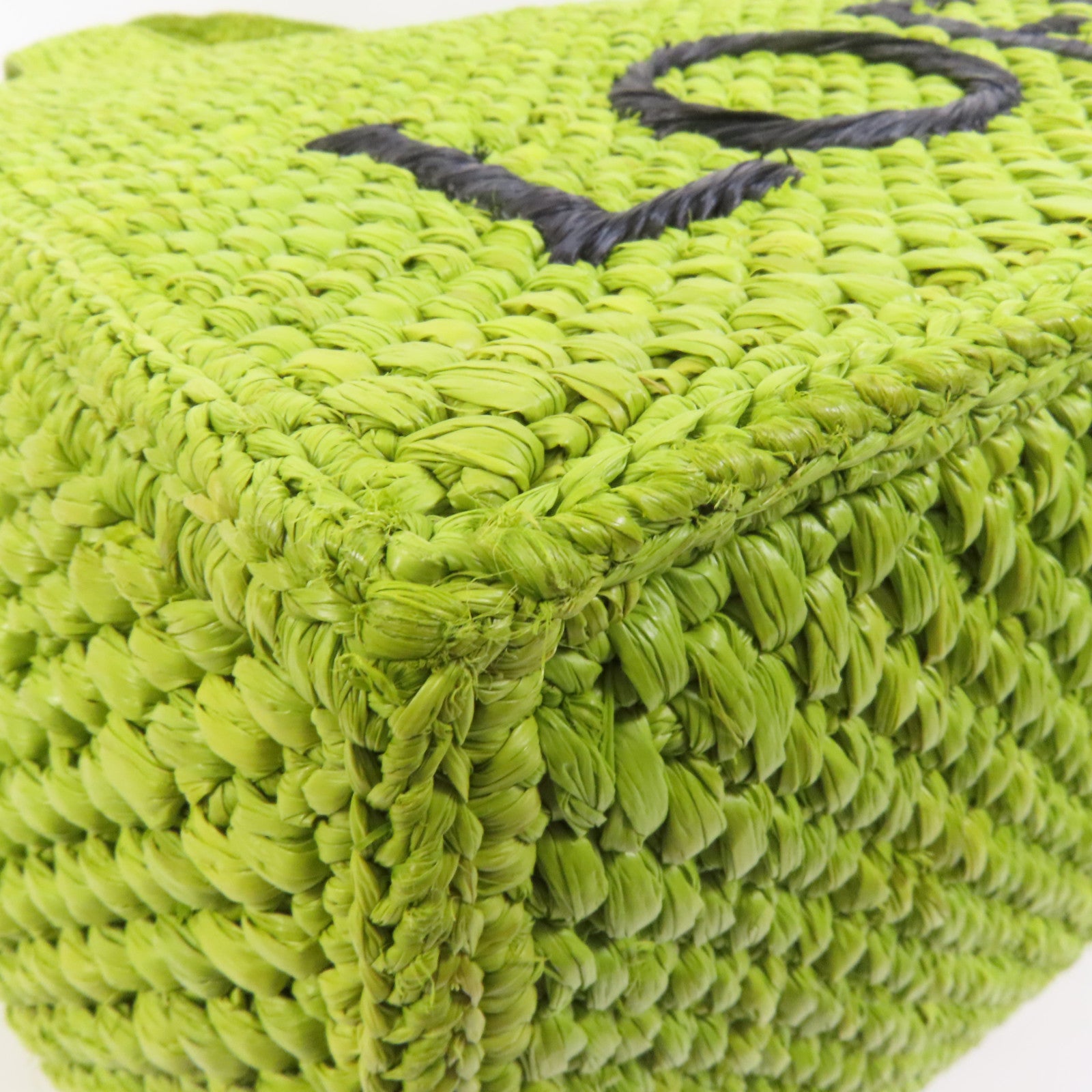 LOEWE Raffia Font Medium Tote手挽肩背兩用袋