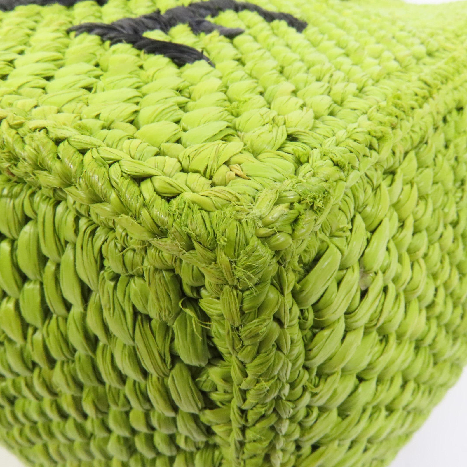 LOEWE Raffia Font Medium Tote手挽肩背兩用袋