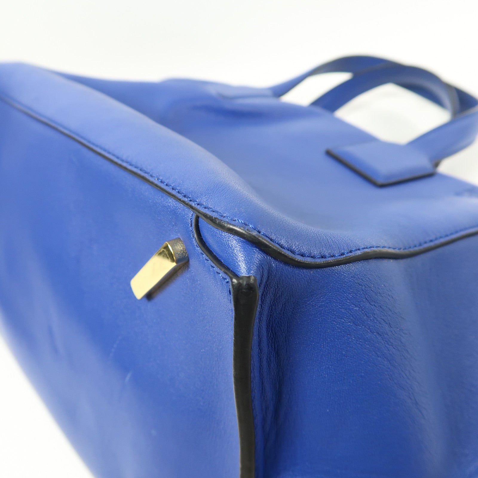 LOEWE 【激減優惠】牛皮皮革Hand Bag金扣手挽袋