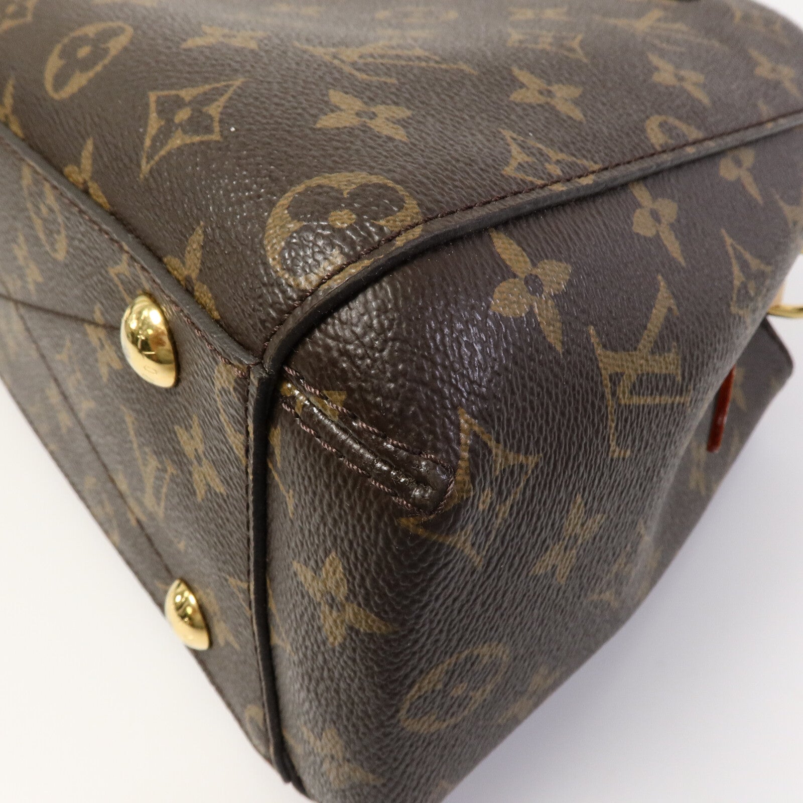 LOUIS VUITTON 【激減優惠】Monogram Montaigne BB金扣手挽肩背兩用袋