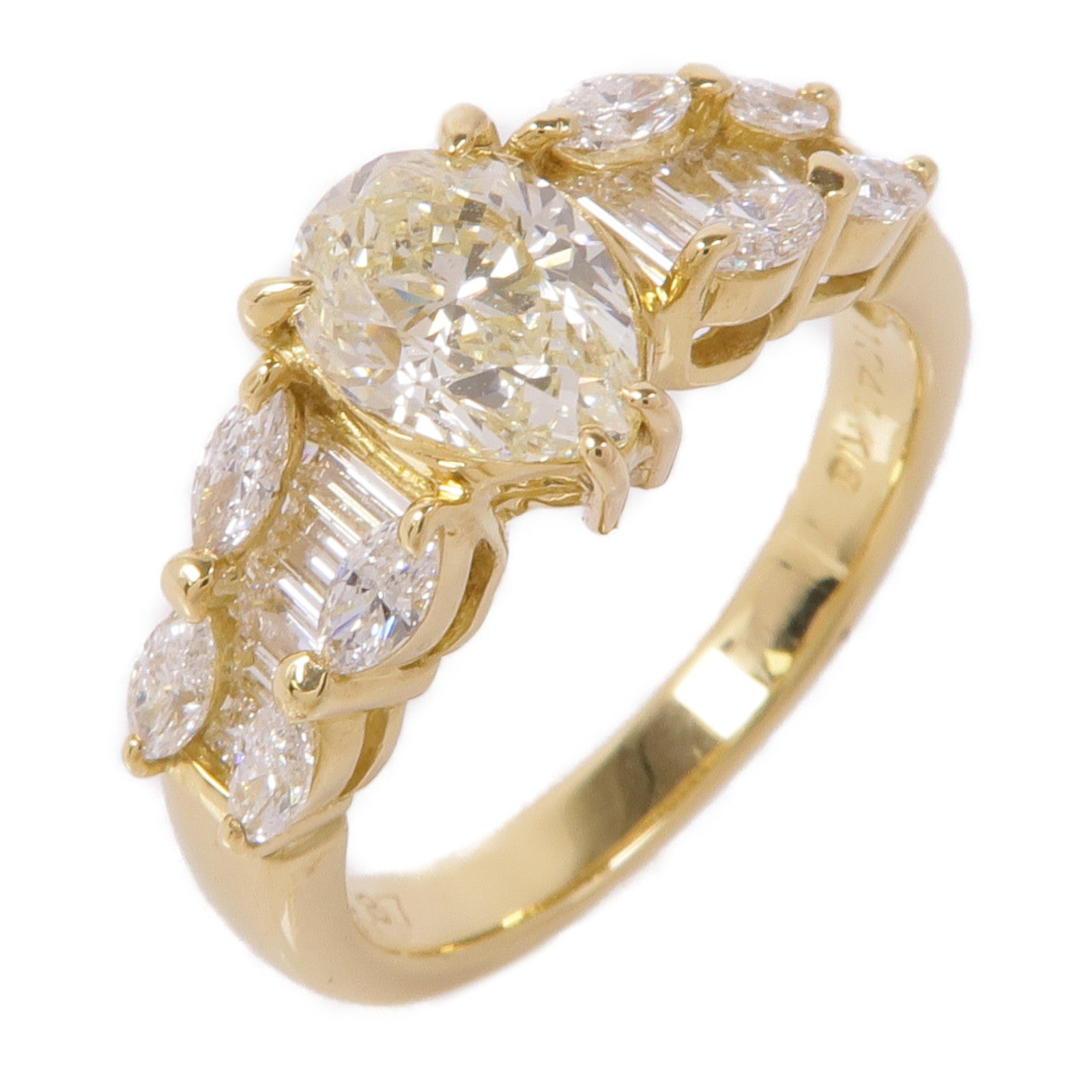JEWELRY 18K黃金Diamond Ring鑽石戒指US#6