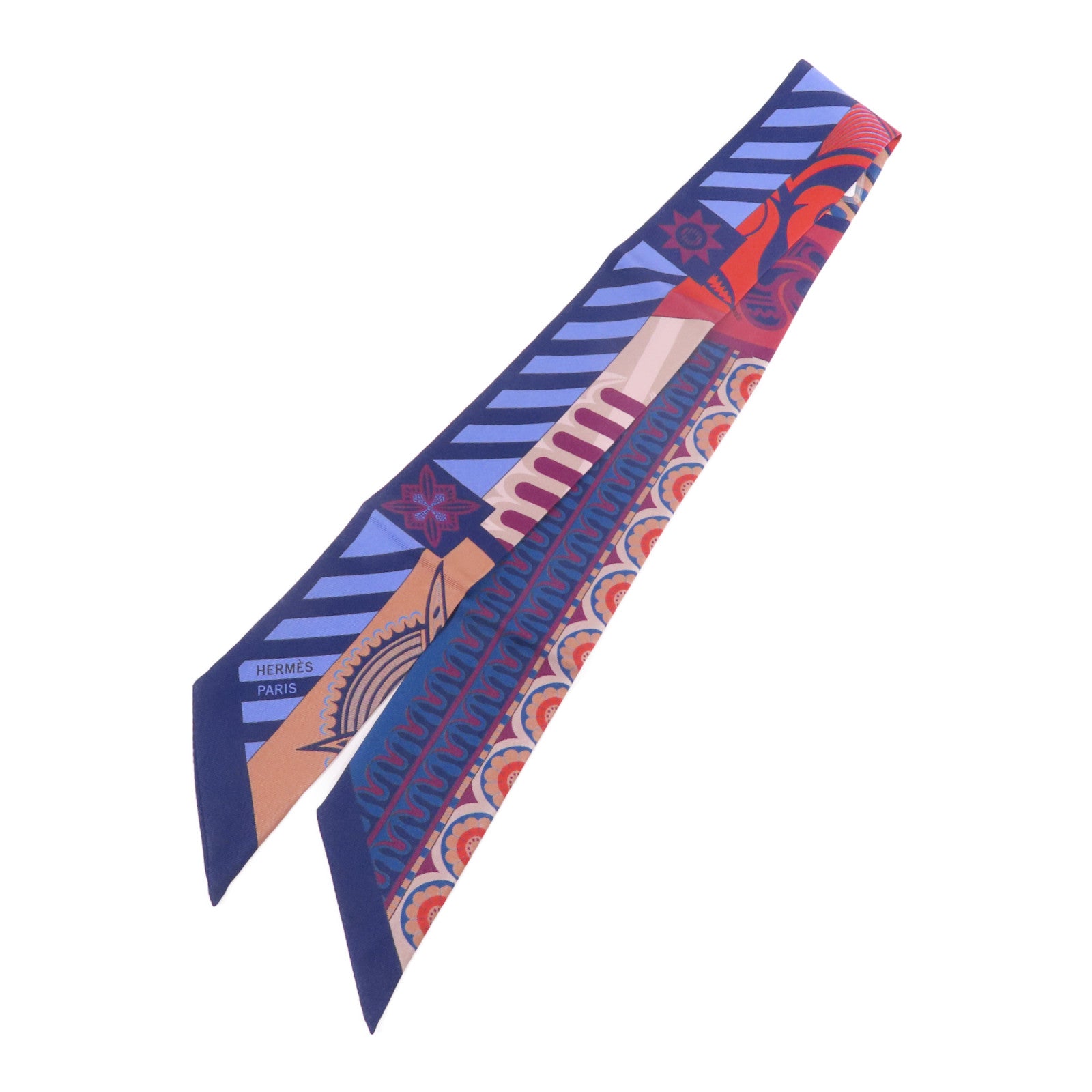 HERMES 絲質Twilly絲巾