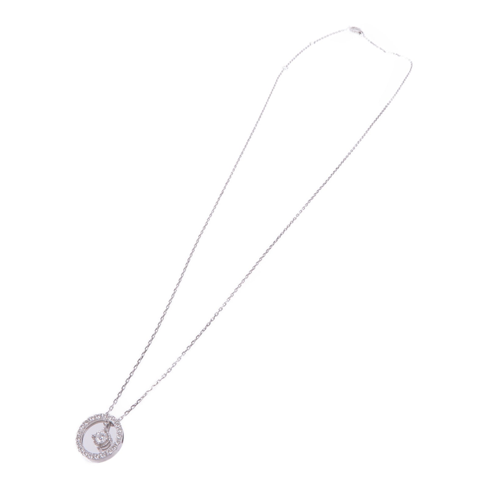 JEWELRY 18K白金Diamond Necklace鑽石項鍊