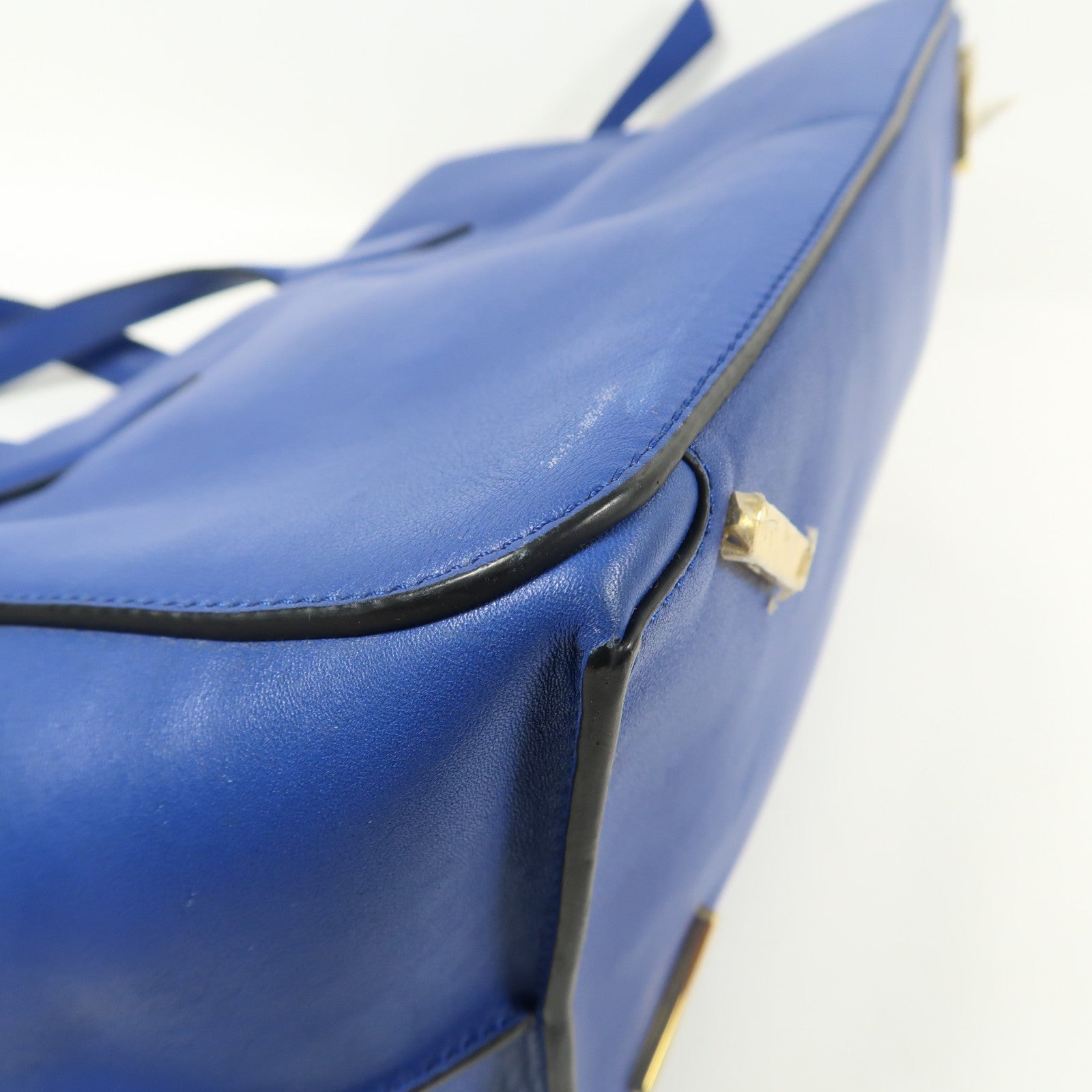 LOEWE 牛皮皮革Hand Bag金扣手挽袋