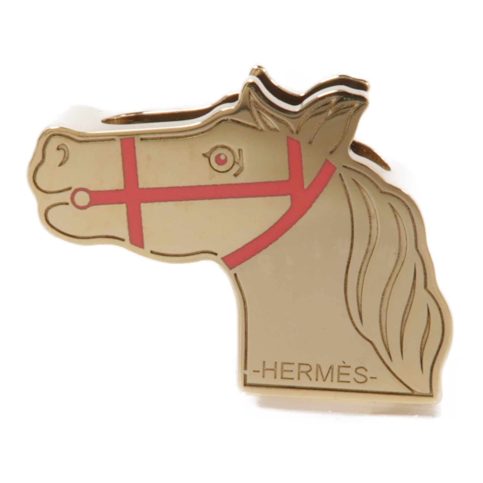 HERMES 金屬Scarf Ring絲巾扣