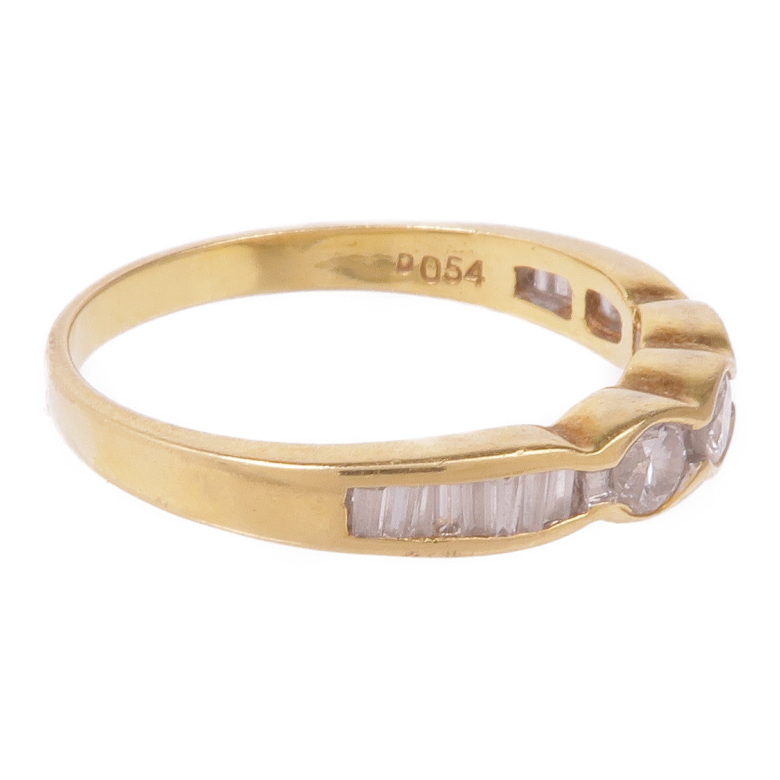 JEWELRY 【激減優惠】18K黄金Diamond Ring鑽石戒指US#6.5
