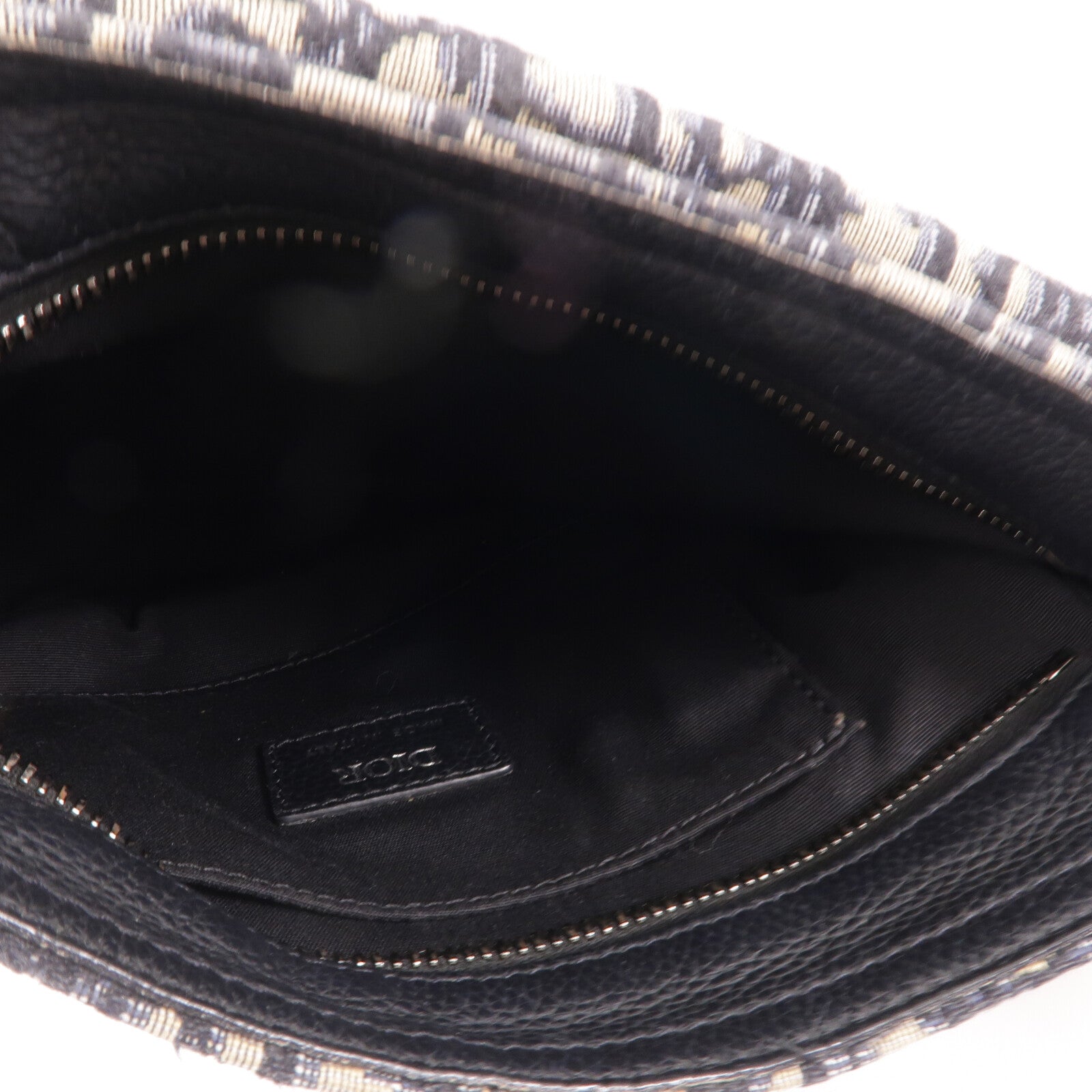 Dior 帆布Saddle Messenger Bag手挽肩背兩用袋