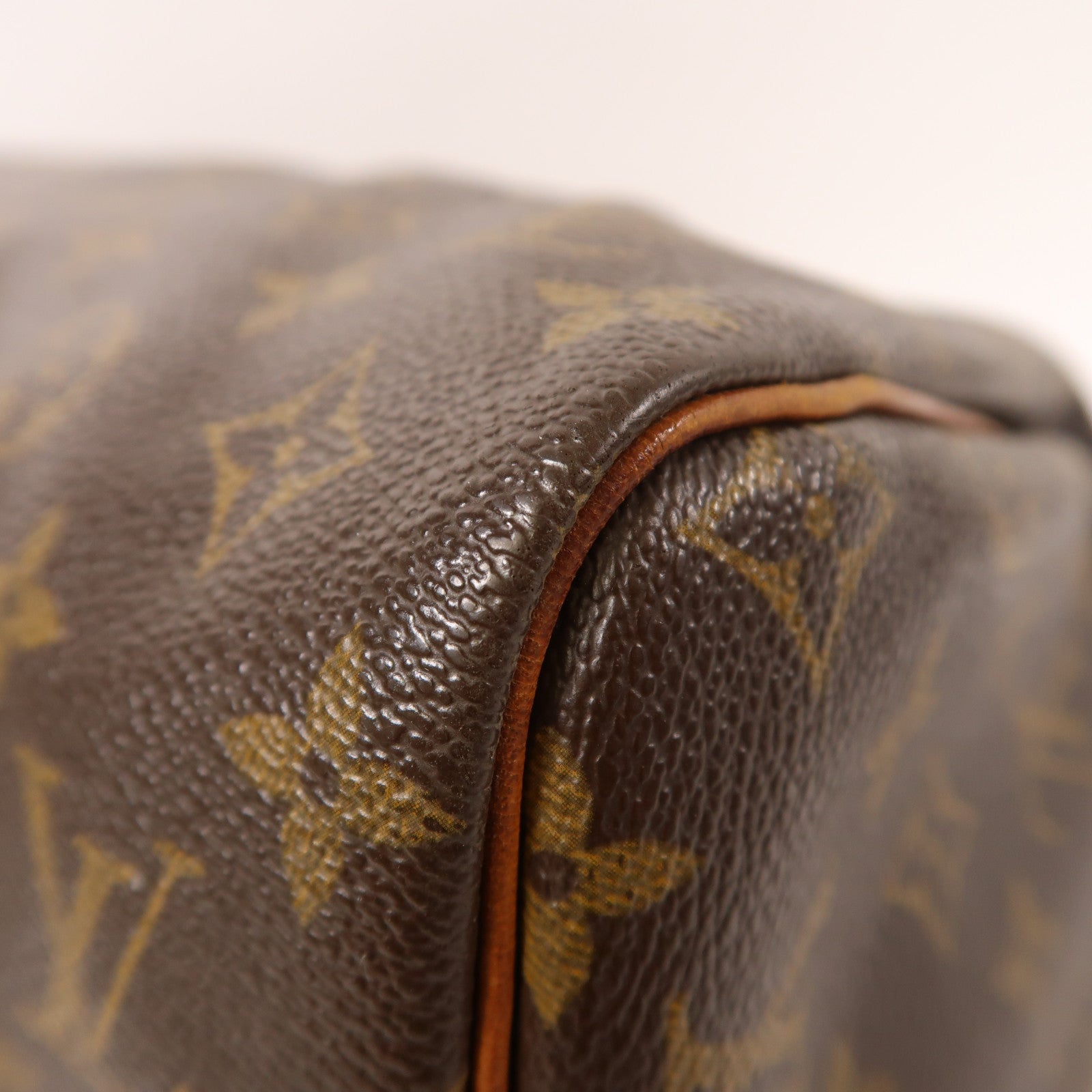 LOUIS VUITTON Monogram Speedy 30金扣手挽袋
