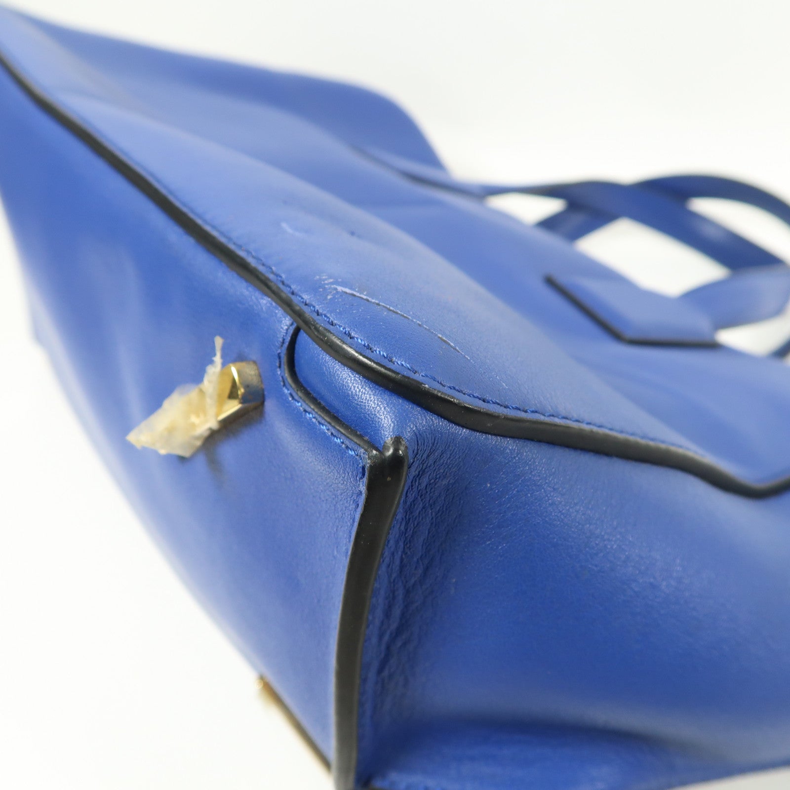 LOEWE 牛皮皮革Hand Bag金扣手挽袋