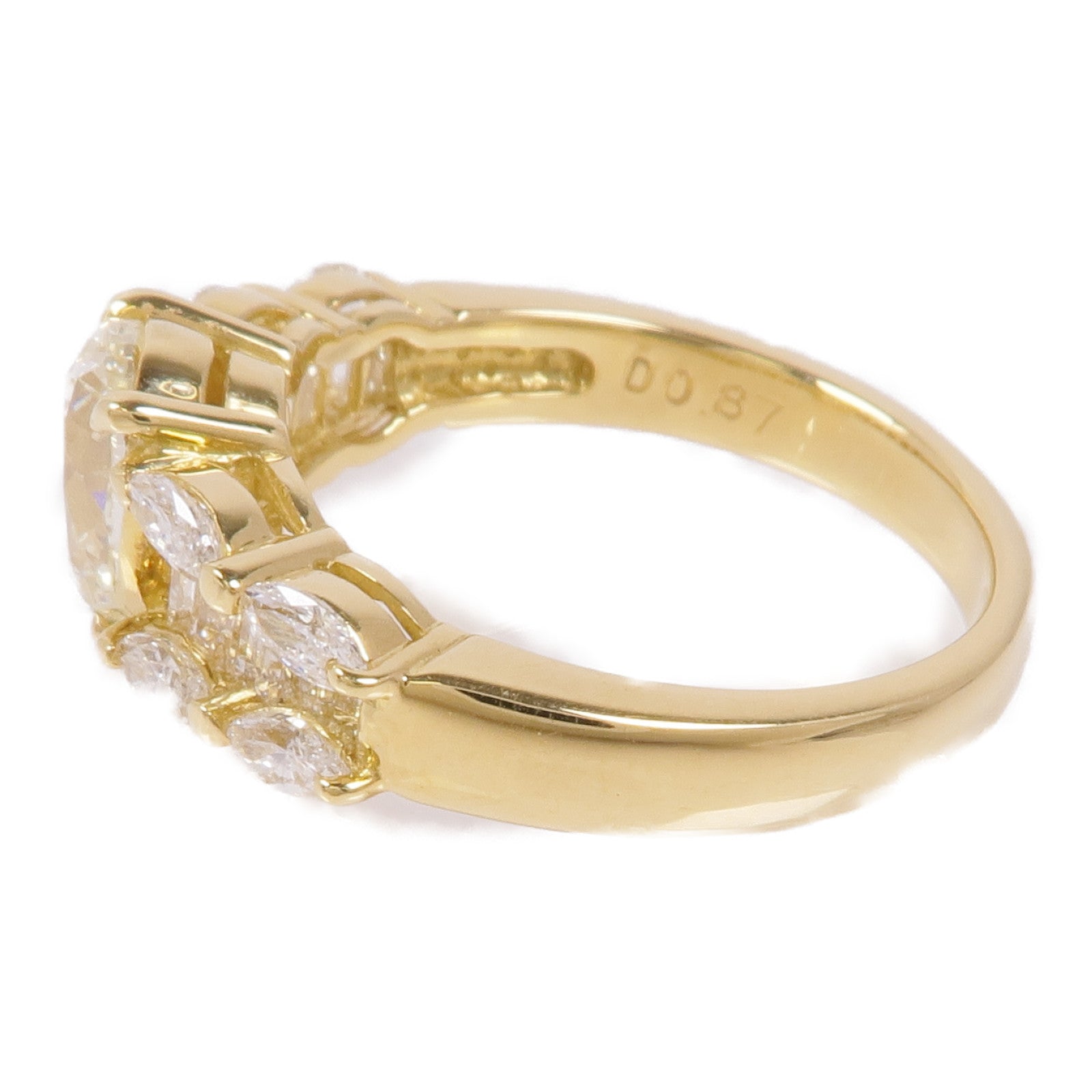 JEWELRY 18K黃金Diamond Ring鑽石戒指US#6