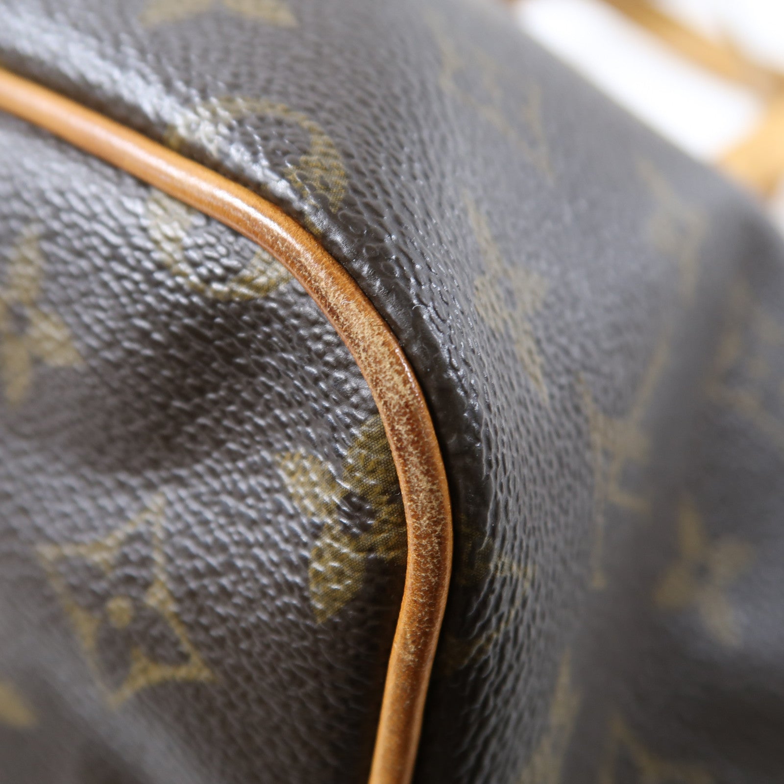 LOUIS VUITTON Monogram Palermo PM金扣手挽肩背兩用袋啡色