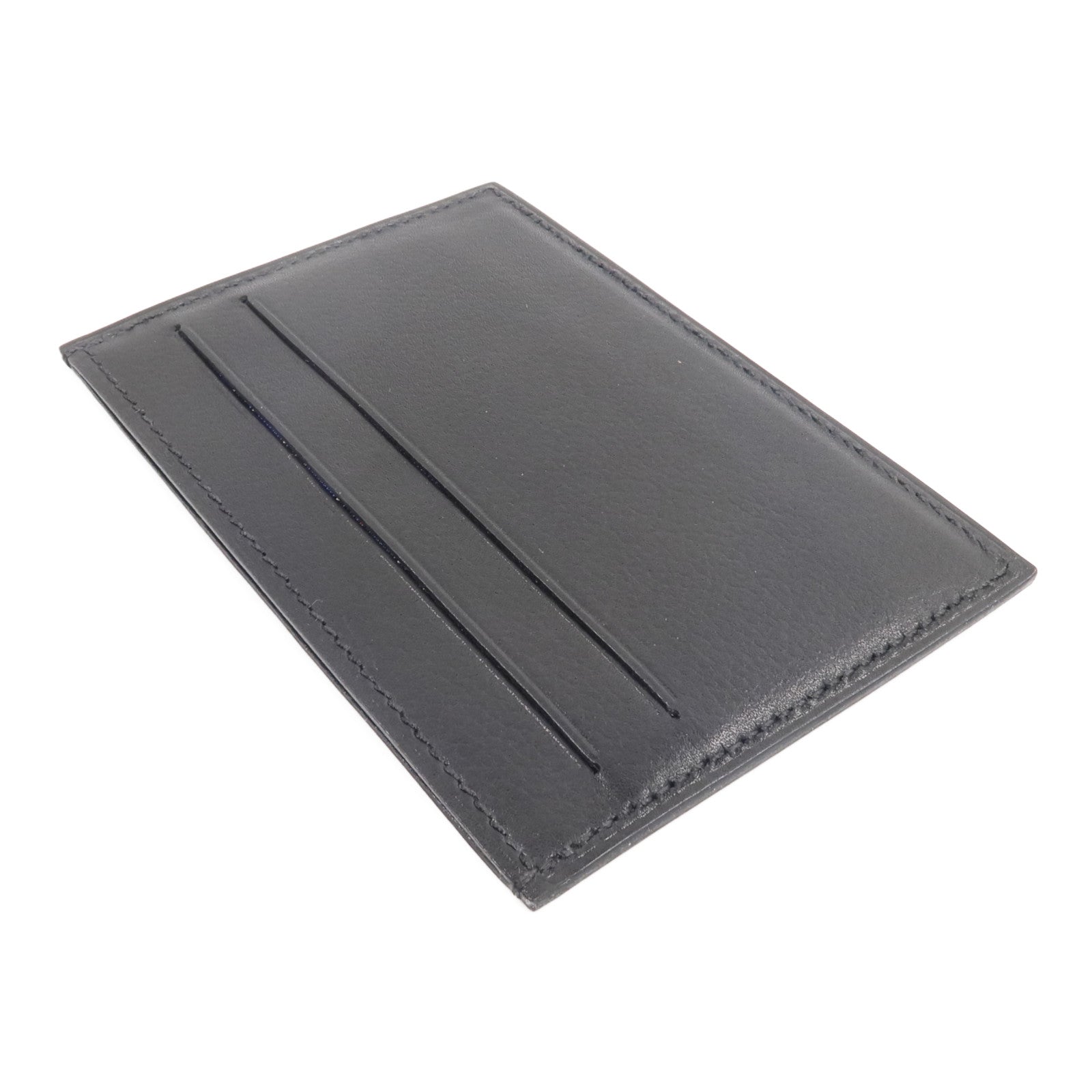 HERMES Evergrain皮革Citizen Twill Card Holder卡片套Noir