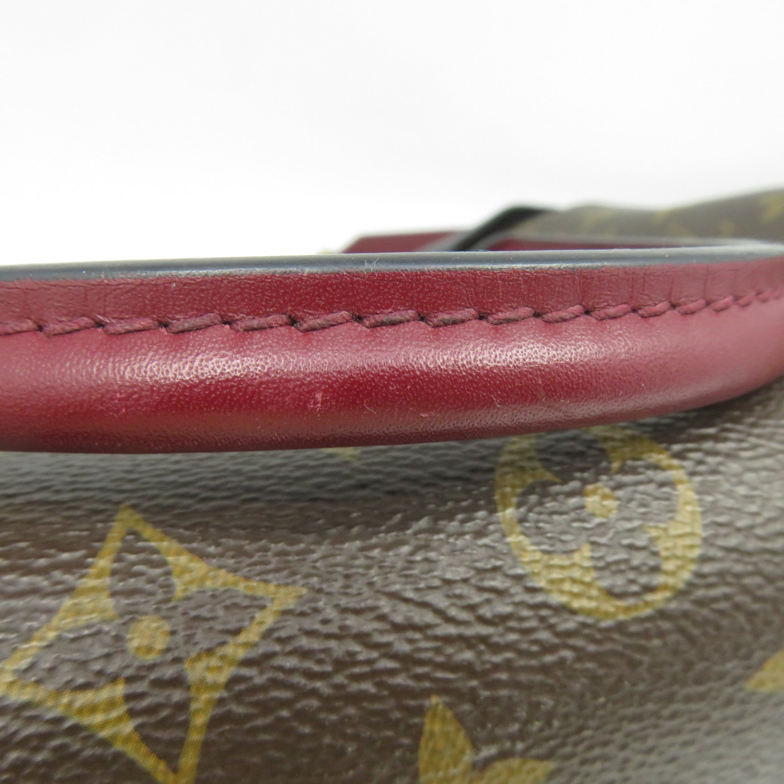 LOUIS VUITTON Monogram Tuileries金扣手挽肩背兩用袋啡色/深藍色