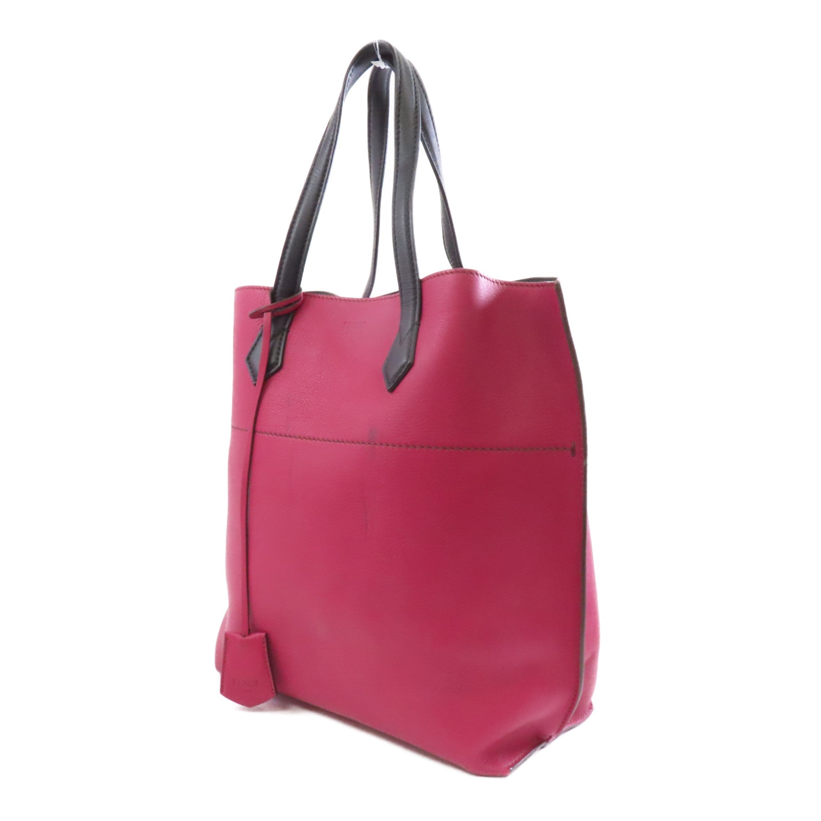 FENDI 牛皮皮革Tote Bag手挽袋紅色