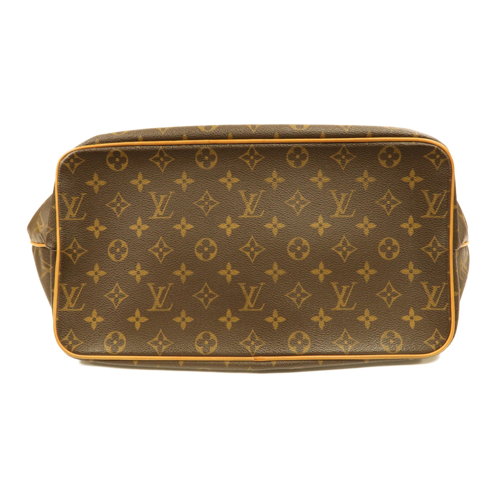 LOUIS VUITTON Monogram Palermo GM金扣手挽肩背兩用袋啡色