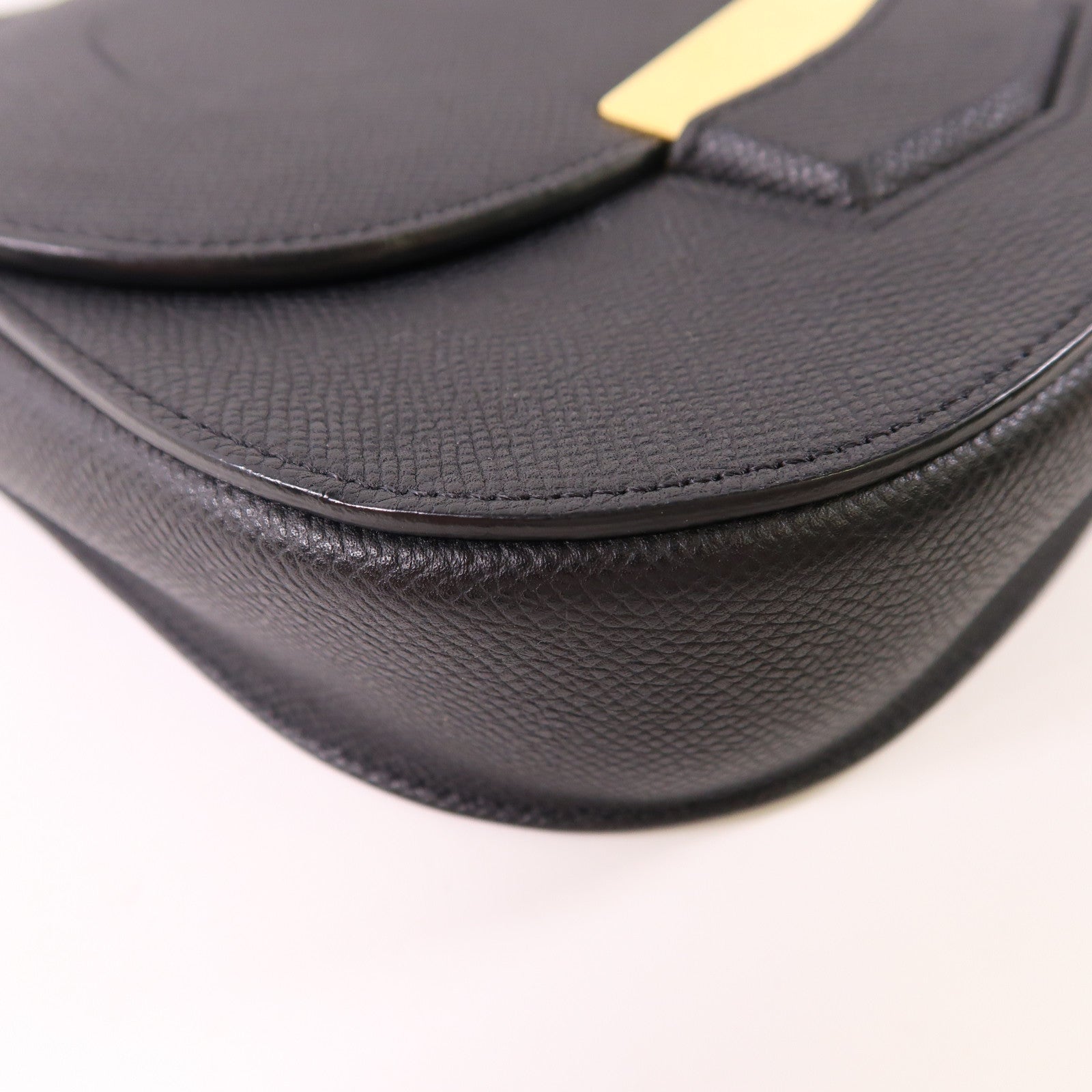 CELINE 牛皮皮革Trotter Shoulder Bag金扣肩背袋