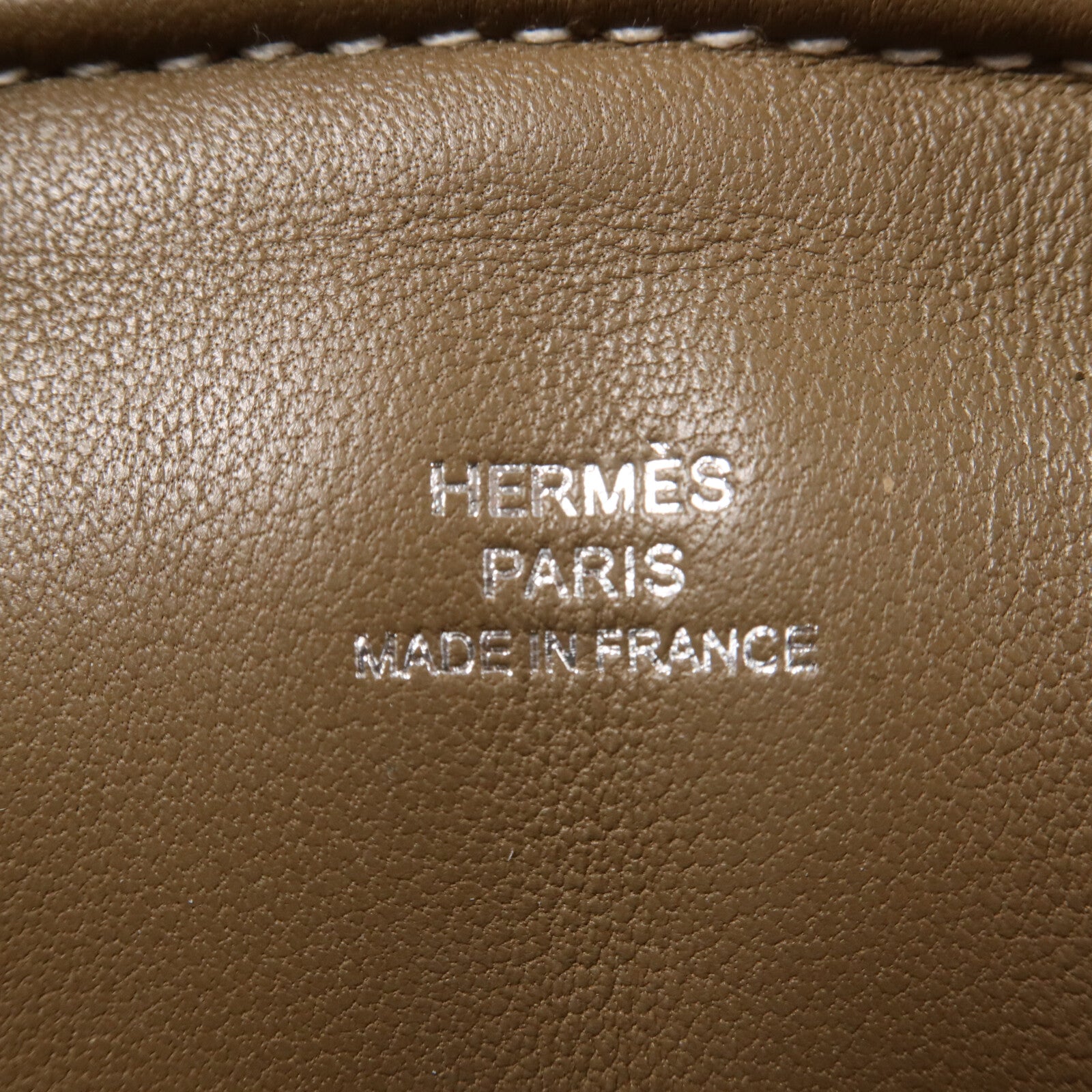 HERMES Swift皮革In The Loop Belt Bag肩背袋Etoupe