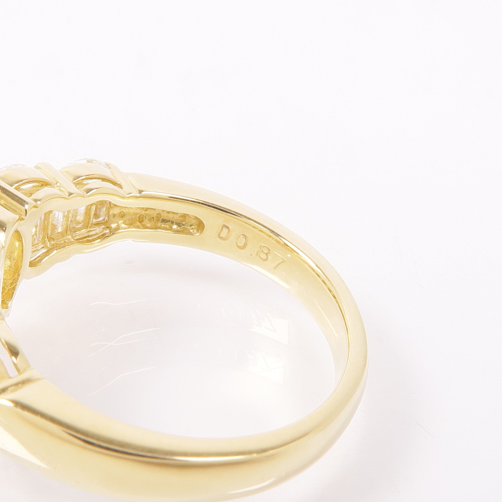 JEWELRY 18K黃金Diamond Ring鑽石戒指US#6