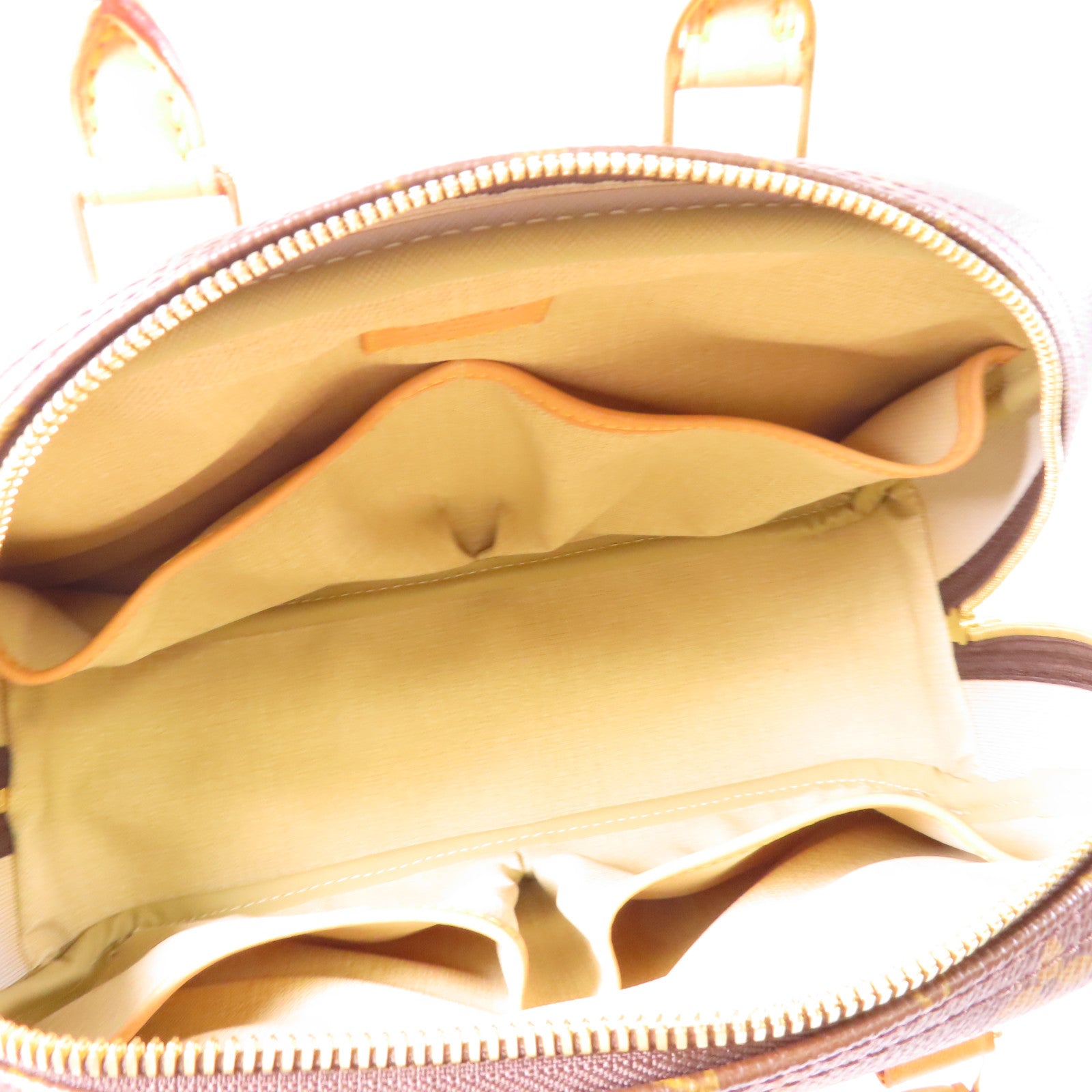 LOUIS VUITTON Monogram Trouville金扣手挽袋啡色
