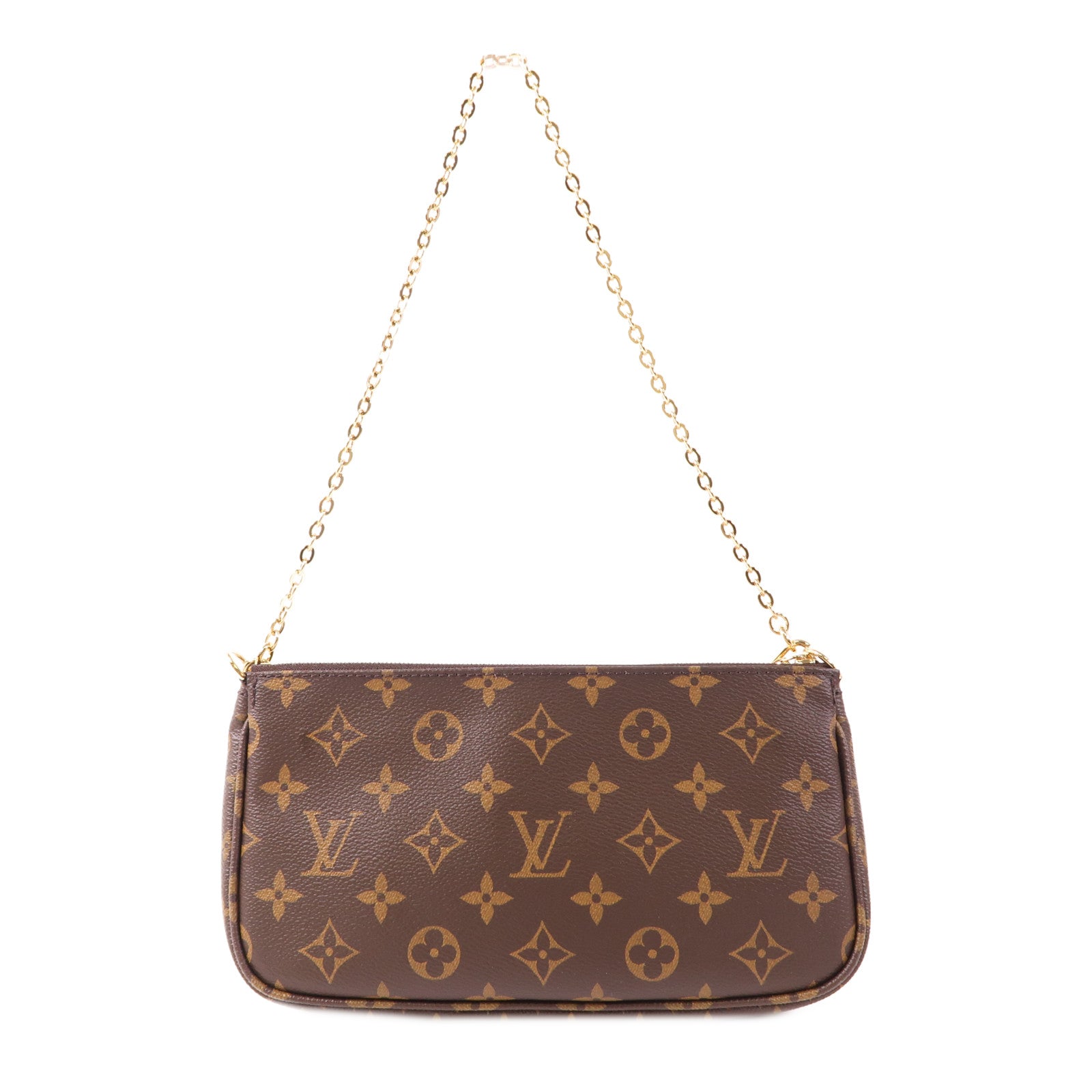 LOUIS VUITTON Monogram Multi Pochette Accessoires金扣肩背袋