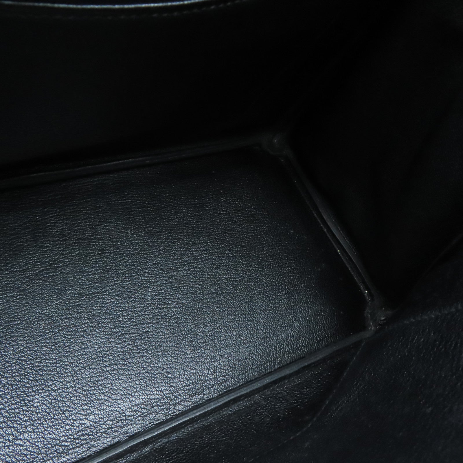 HERMES Box Calf皮革Birkin 30 So Black手挽袋黑色