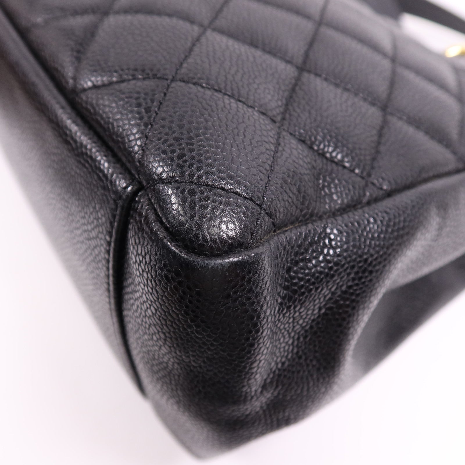 CHANEL 牛皮皮革GST Grand Shopping Tote Bag鏈帶手挽袋