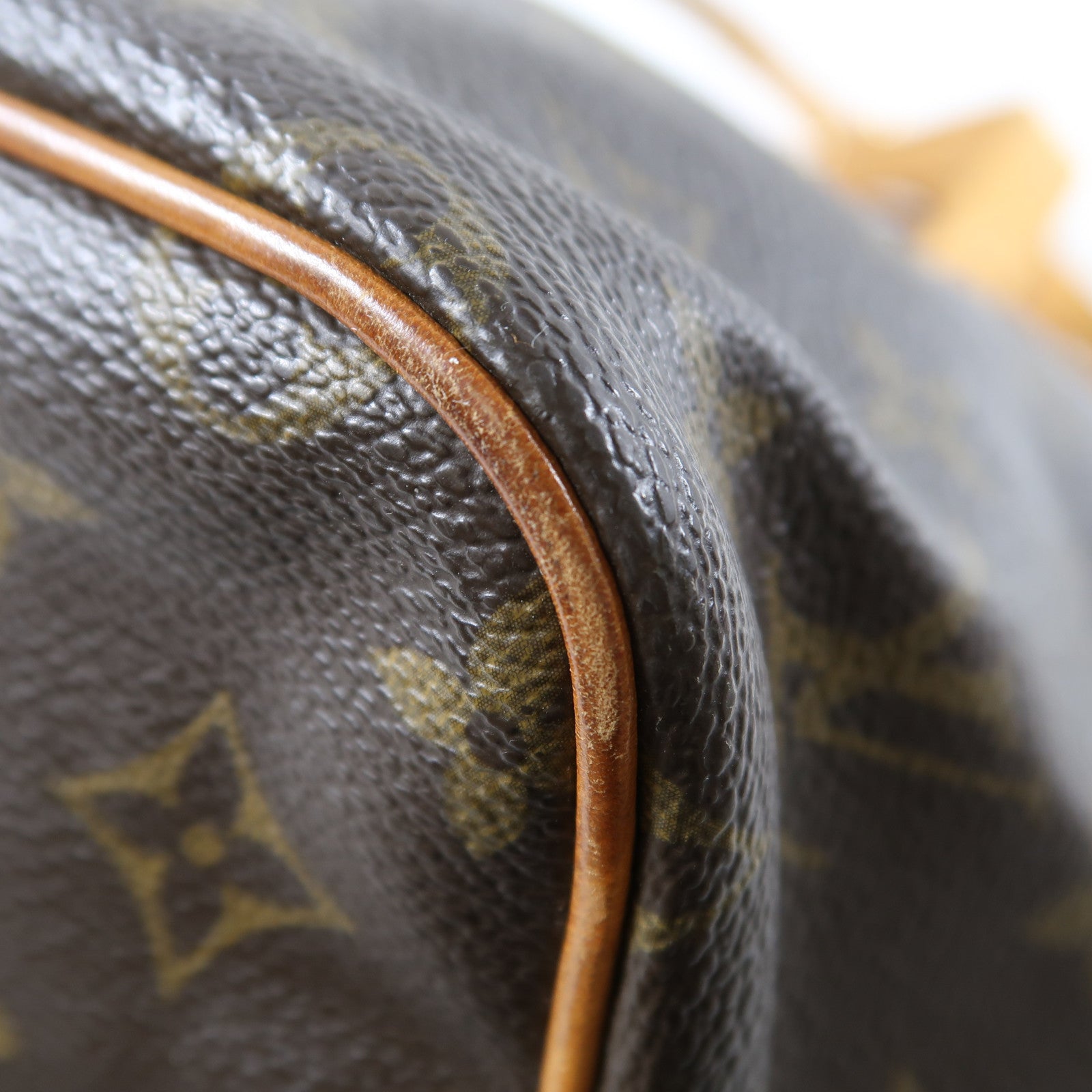 LOUIS VUITTON Monogram Palermo PM金扣手挽肩背兩用袋啡色