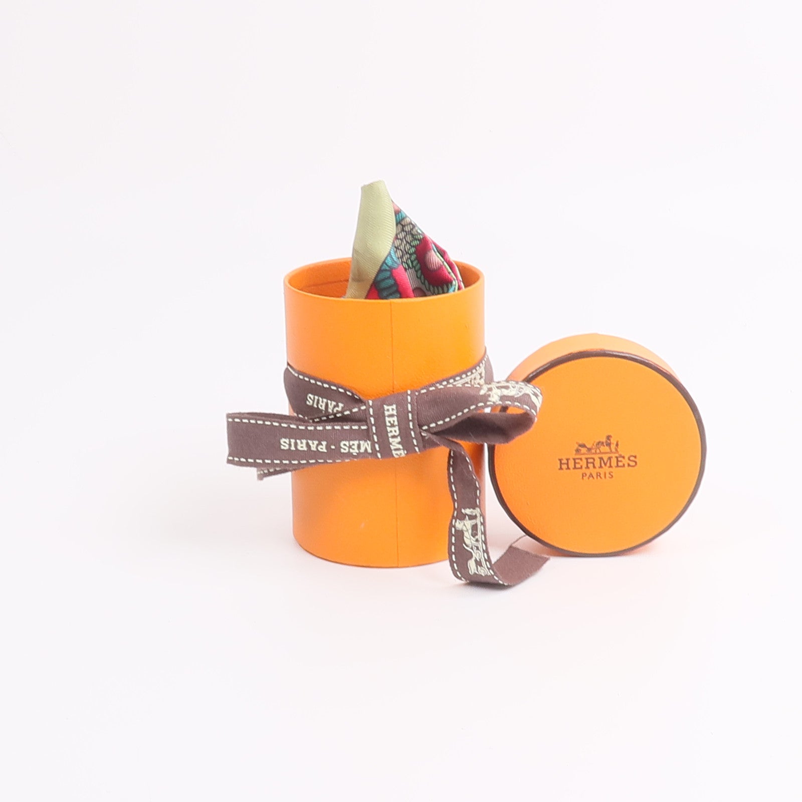 HERMES 絲質Twilly絲巾
