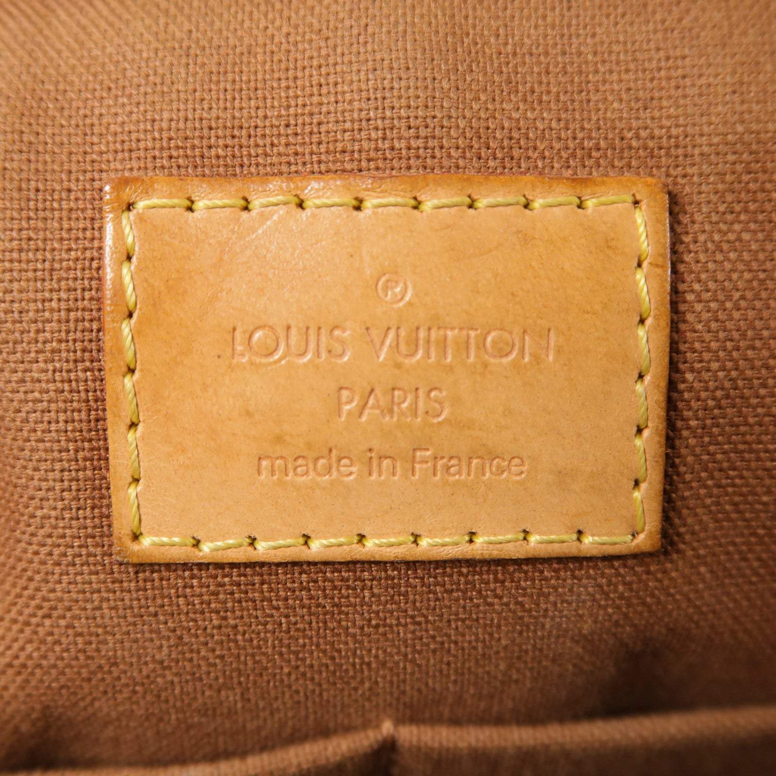 LOUIS VUITTON LV GHW Tivoli PM Handbag M40143 Monogram Brown