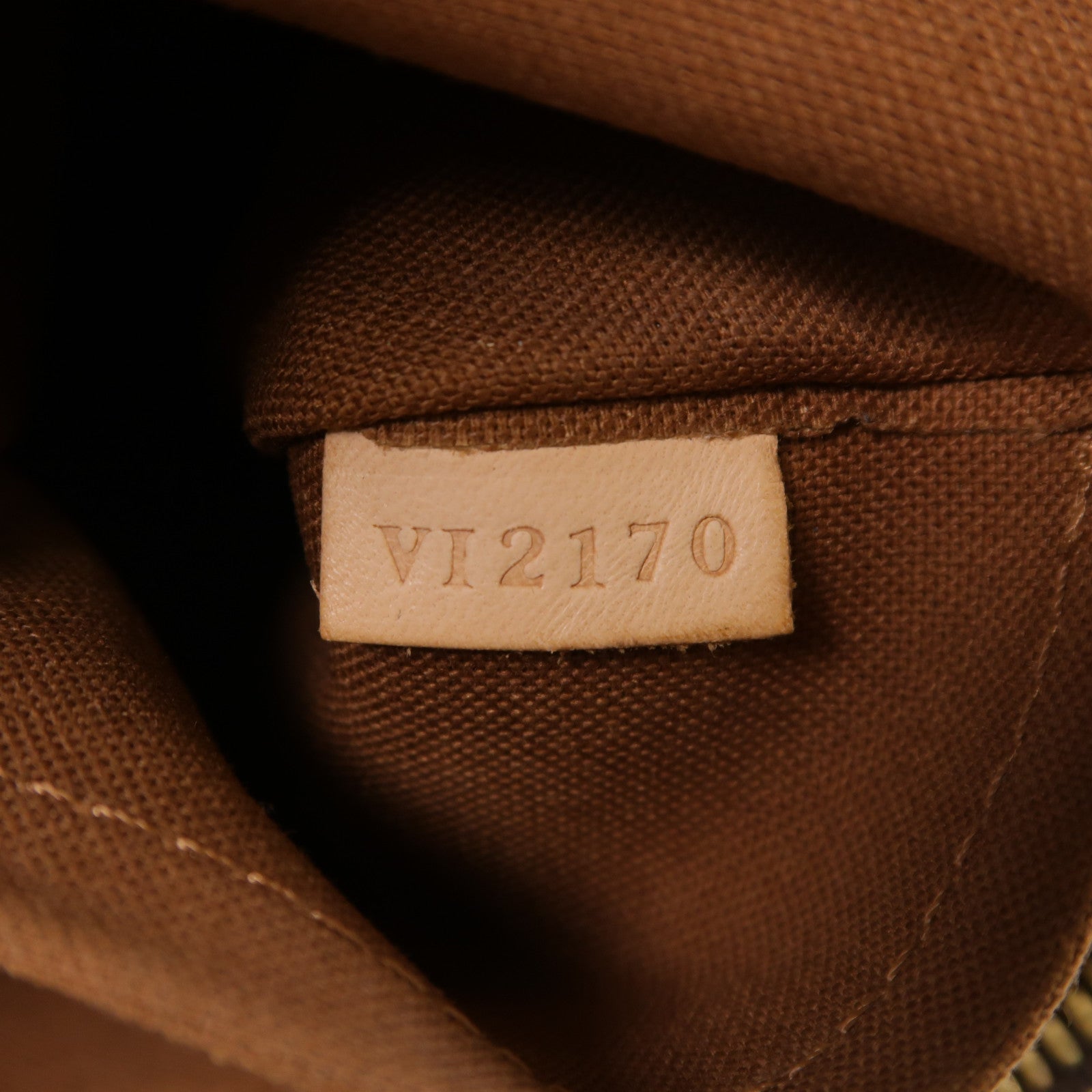 LOUIS VUITTON LV GHW Tivoli PM Handbag M40143 Monogram Brown