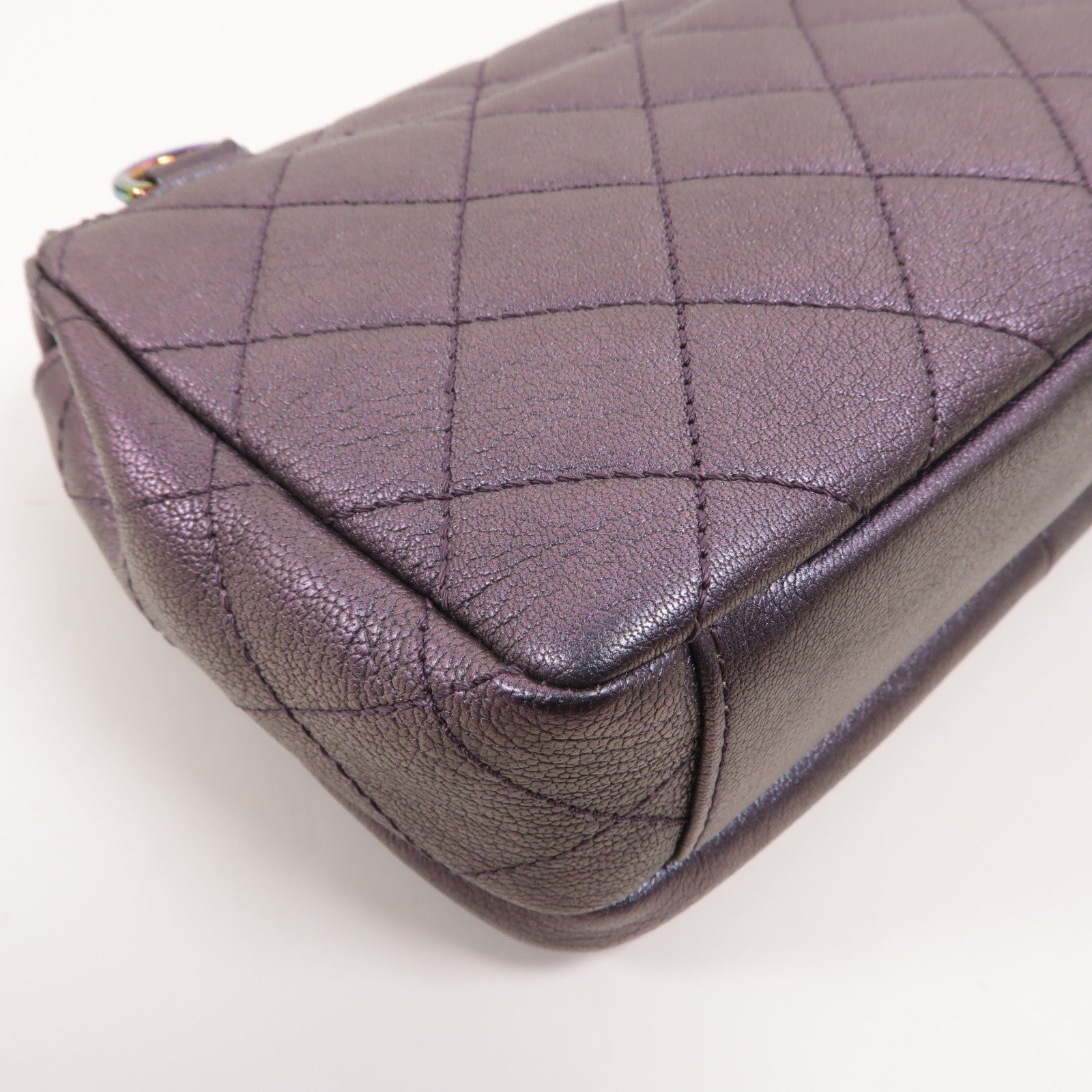 CHANEL 牛皮皮革Shoulder Bag鏈帶肩背袋