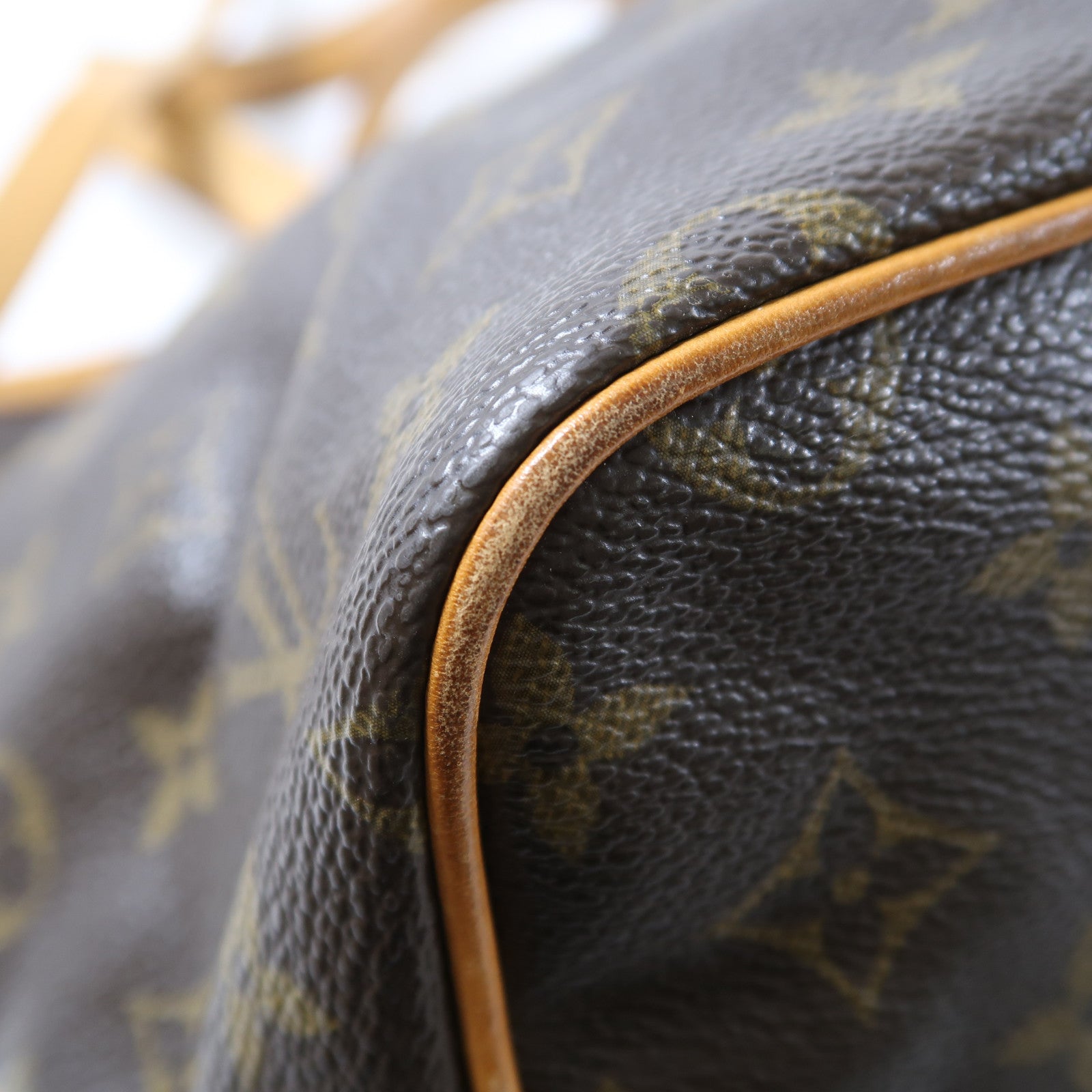 LOUIS VUITTON Monogram Palermo PM金扣手挽肩背兩用袋啡色
